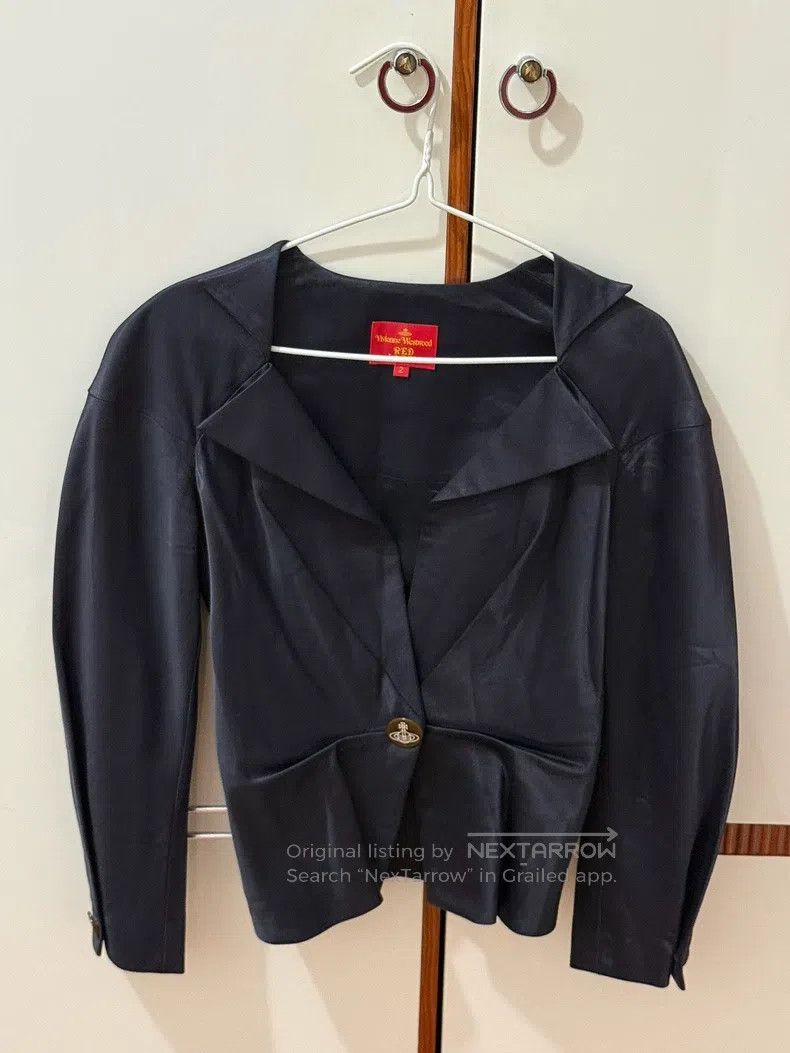 Vivienne Westwood Vivienne Westwood Deformed Satin Jacket Size M / US 6-8 / IT 42-44 - 3 Thumbnail