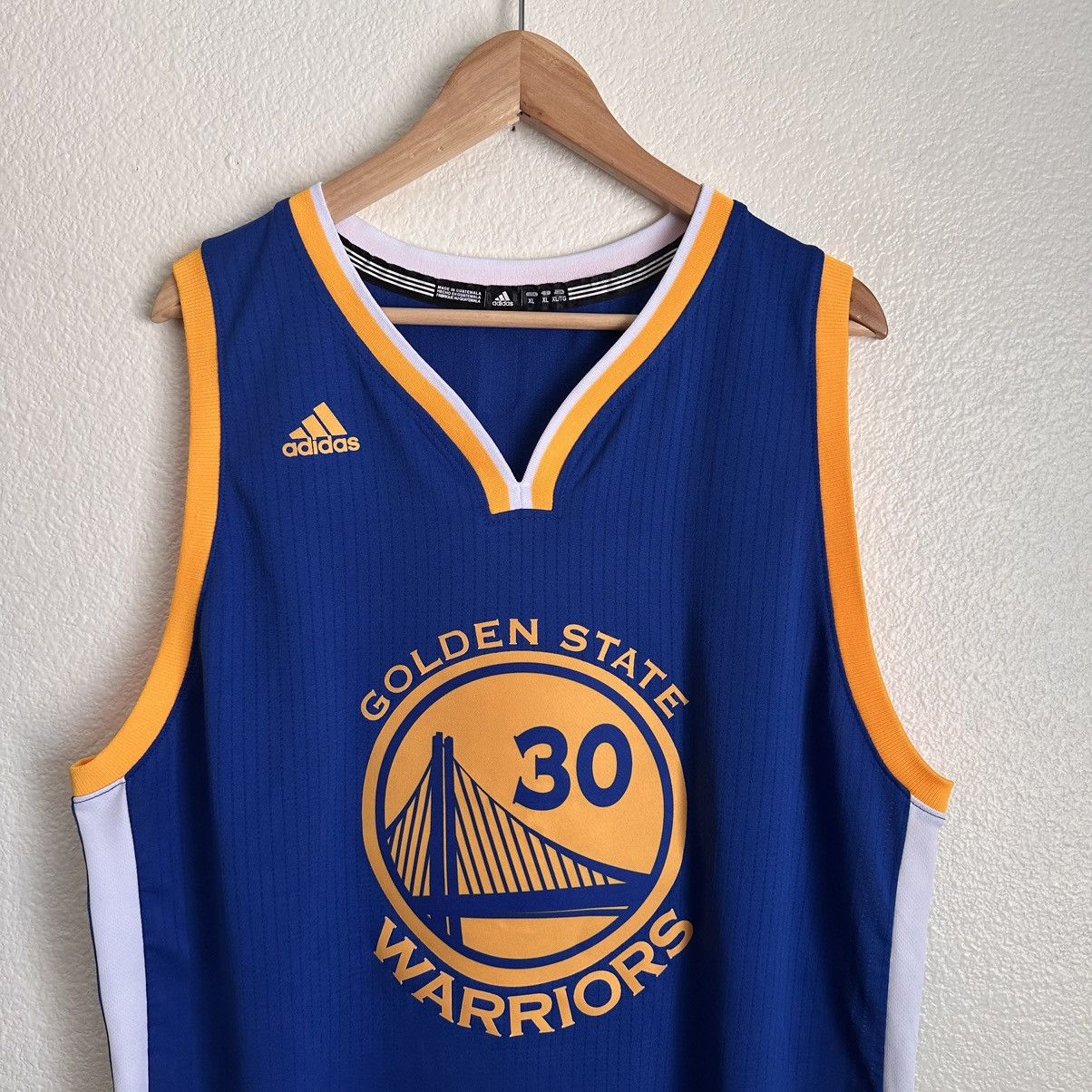 Adidas Warriors Steph Curry Adidas Swingman Jersey Men’s Size XL Size US XL / EU 56 / 4 - 2 Thumbnail