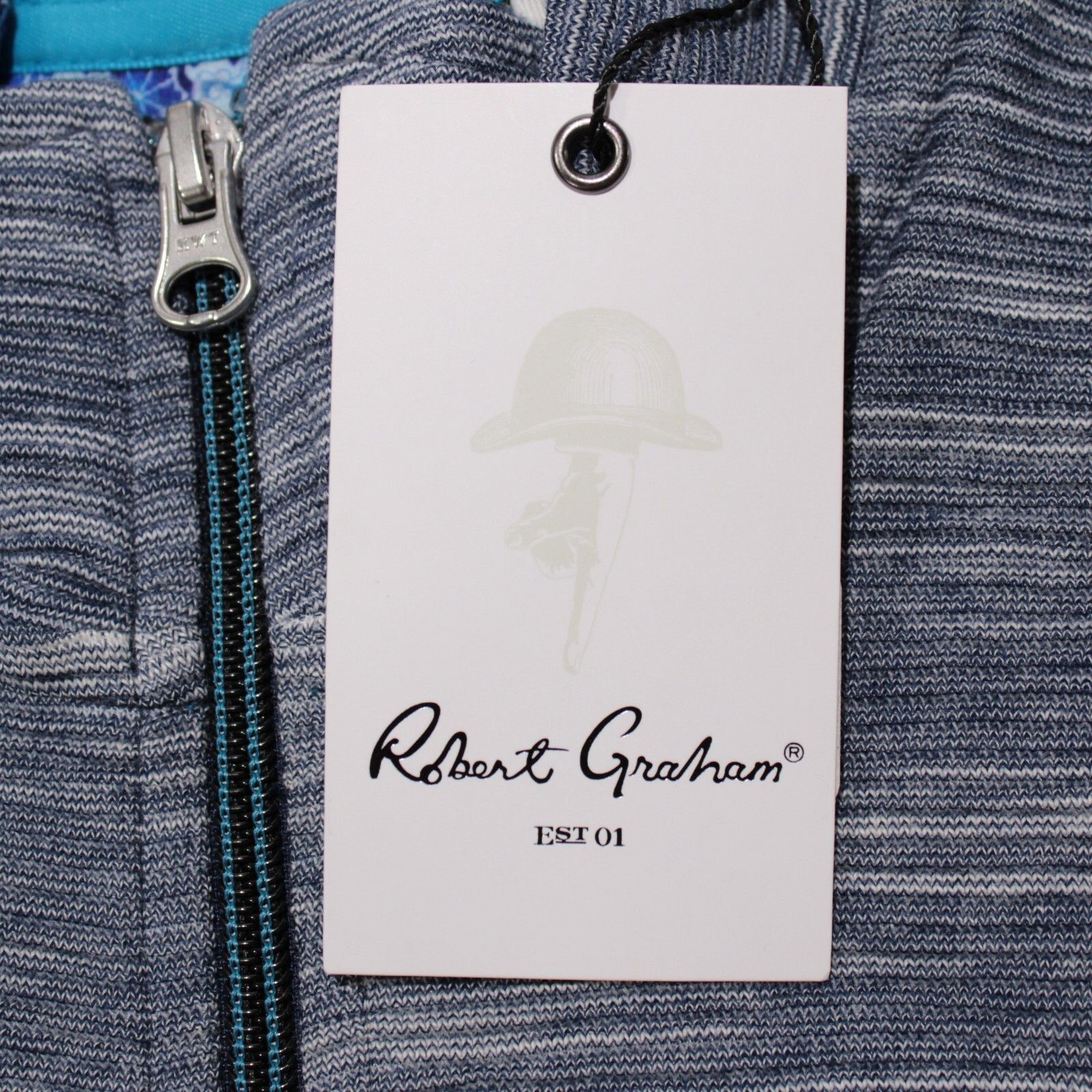Robert Graham Robert Graham Sweater Size US L in Blue Size US L / EU 52-54 / 3 - 2 Thumbnail