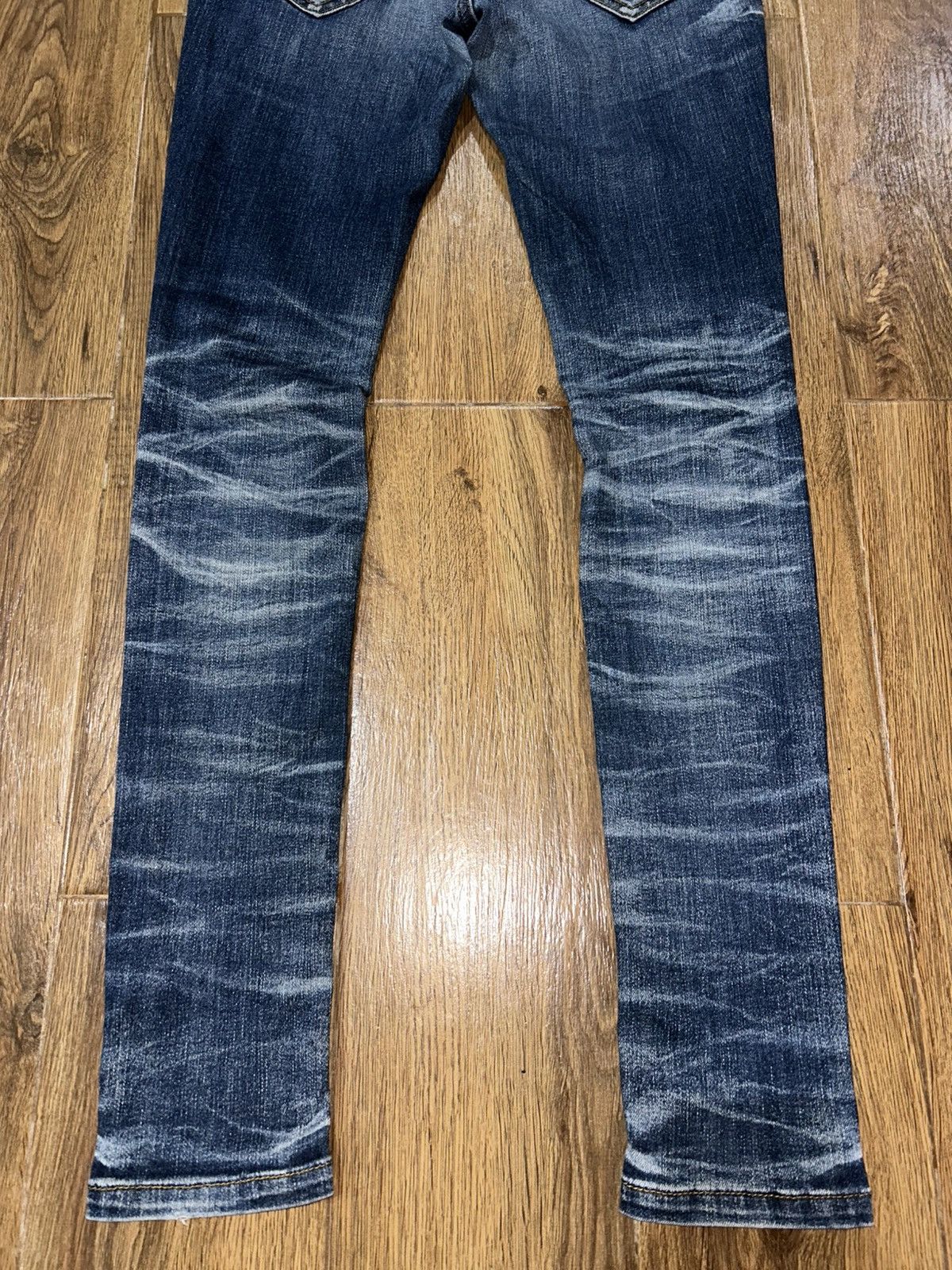 Tornado Mart Tornado Mart Vanquish Power Stretch Skinny Denim Pants Size 28" / US 6 / IT 42 - 8 Thumbnail