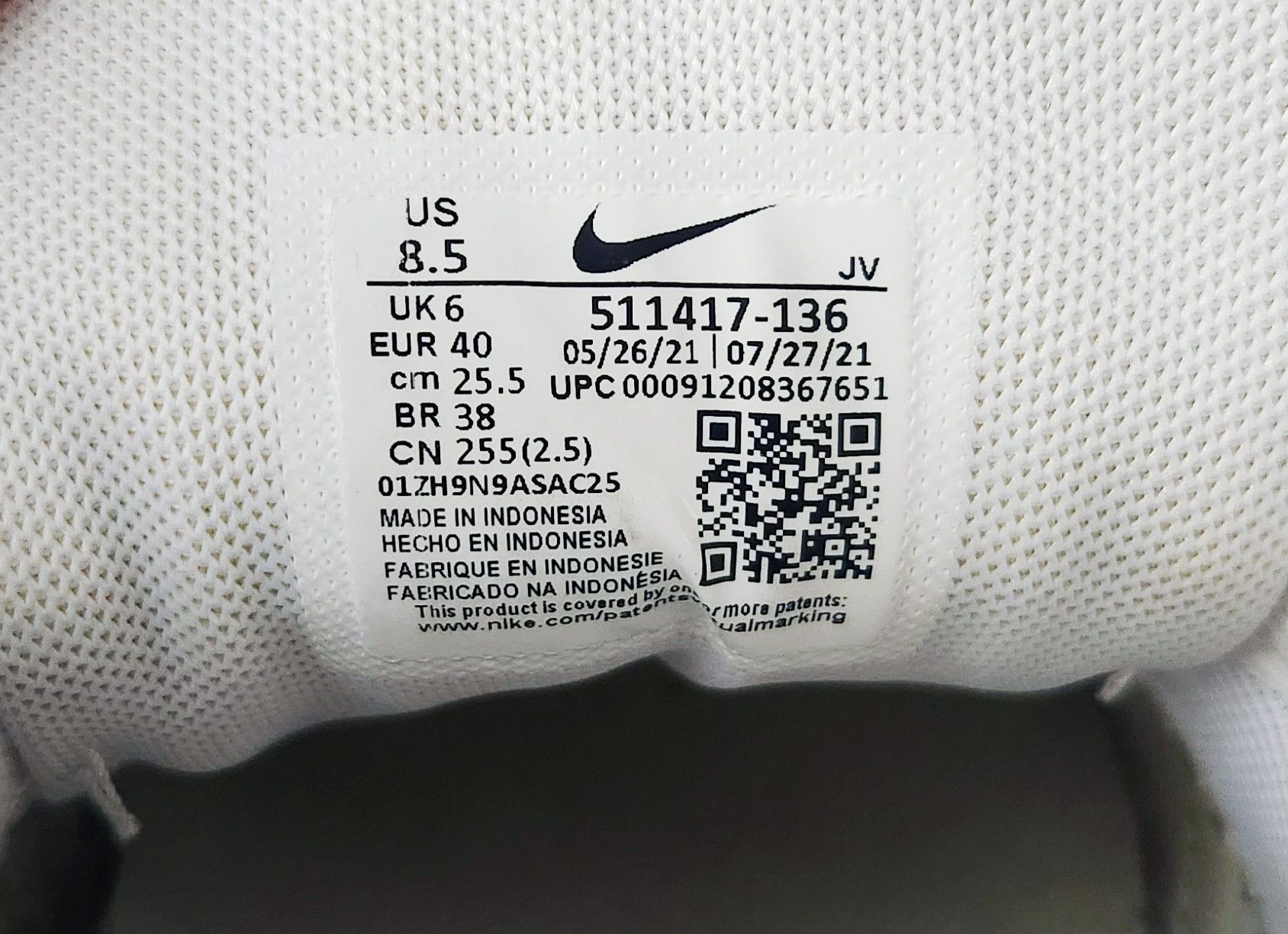 Nike Nike Air Max Correlate Mango Women's Sneaker Shoes White 8.5 Size US 8.5 / IT 38.5 - 11 Thumbnail