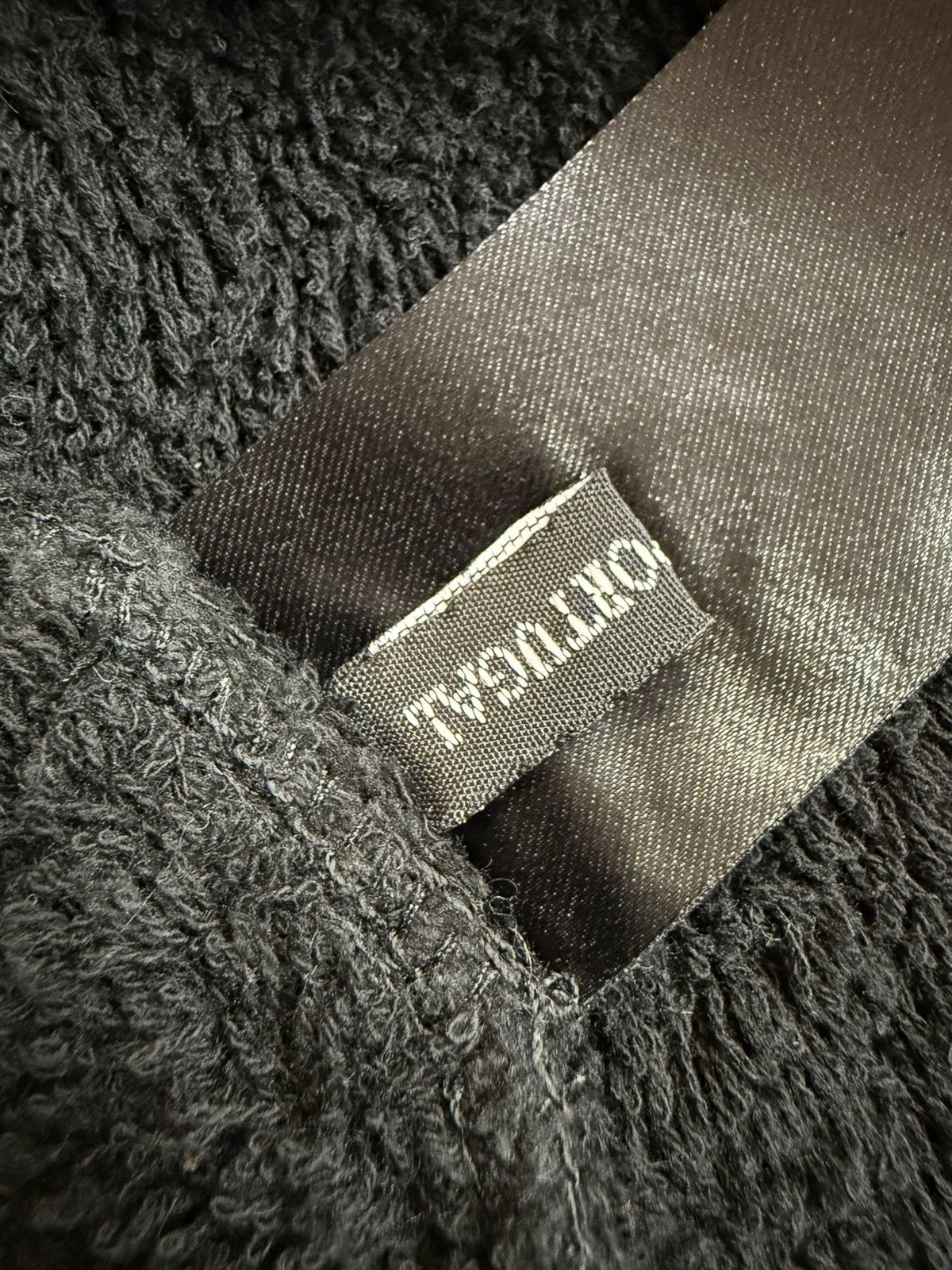 Ann Demeulemeester Ann Demeulemeester Plush Boucle Terry High-Low Hoodie - 38 Size XS / US 0-2 / IT 36-38 - 14 Thumbnail