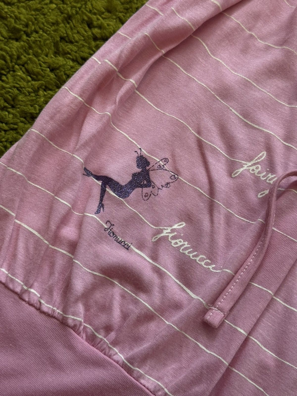 Fiorucci Fiorucci 1990s vintage Fairy logo striped cami tank top Size L / US 10 / IT 46 - 3 Thumbnail