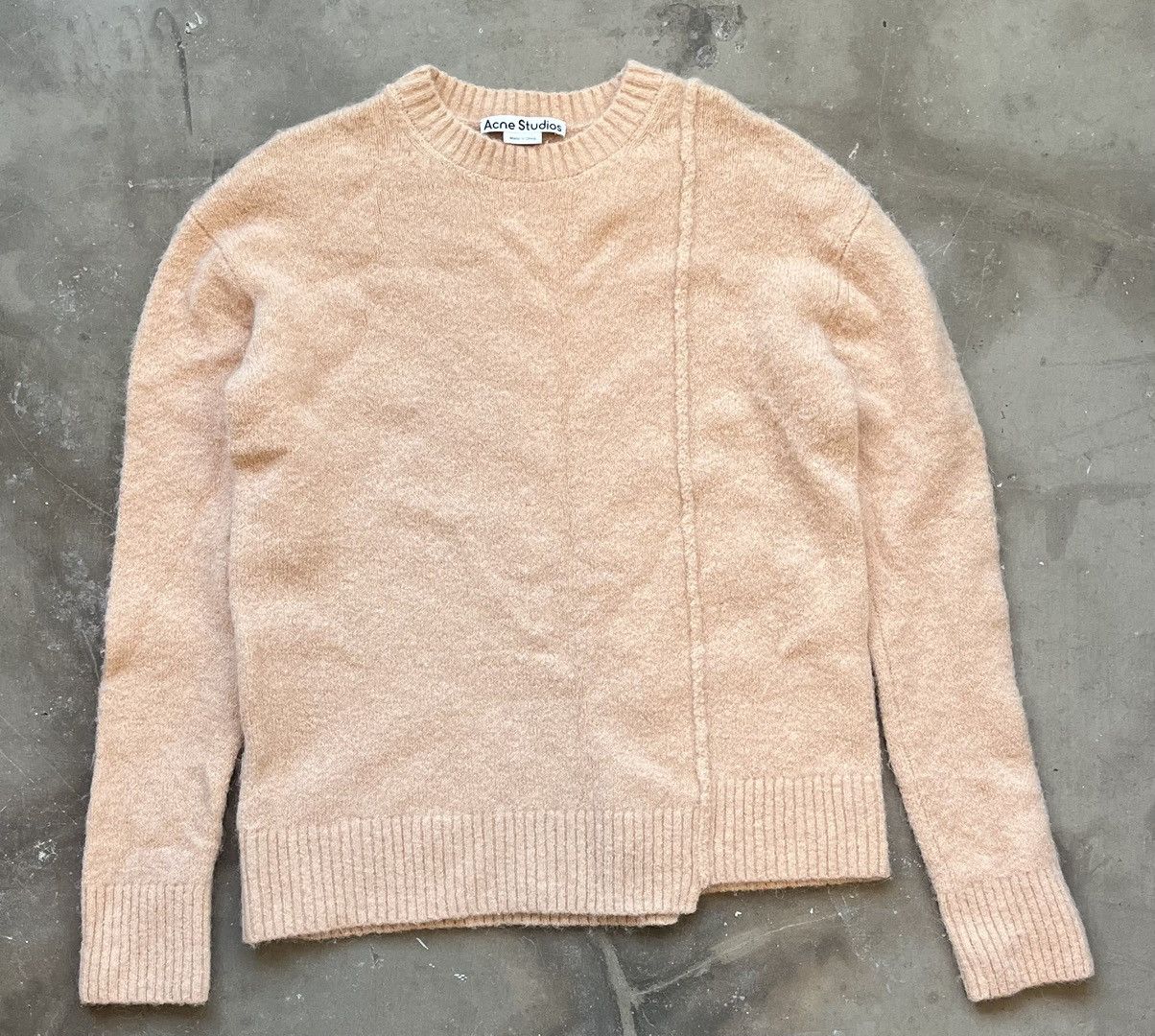 Acne Studios ACNE STUDIOS PEACH MOHAIR SWEATER Size S / US 4 / IT 40 - 1 Thumbnail