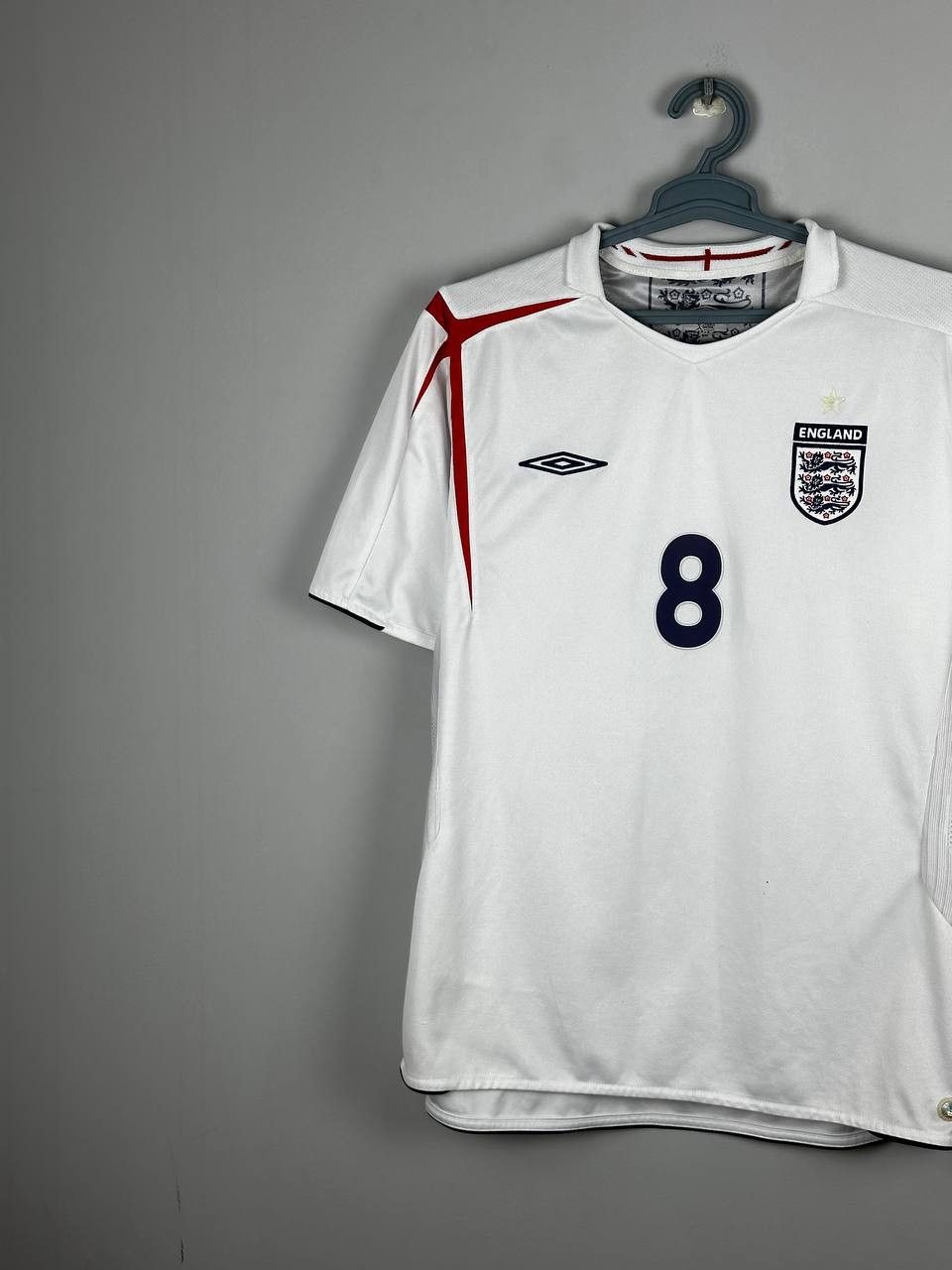 Vintage Umbro England 2008 home Lampard jersey Size US XL / EU 56 / 4 - 2 Thumbnail