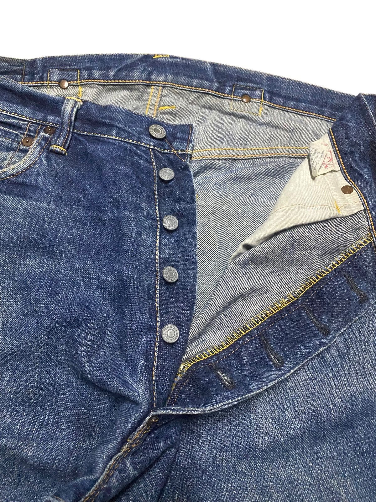 Evisu Vintage Evisu Yamane Selvedge Buckle Back Baggy Jeans Size US 34 / EU 50 - 11 Thumbnail