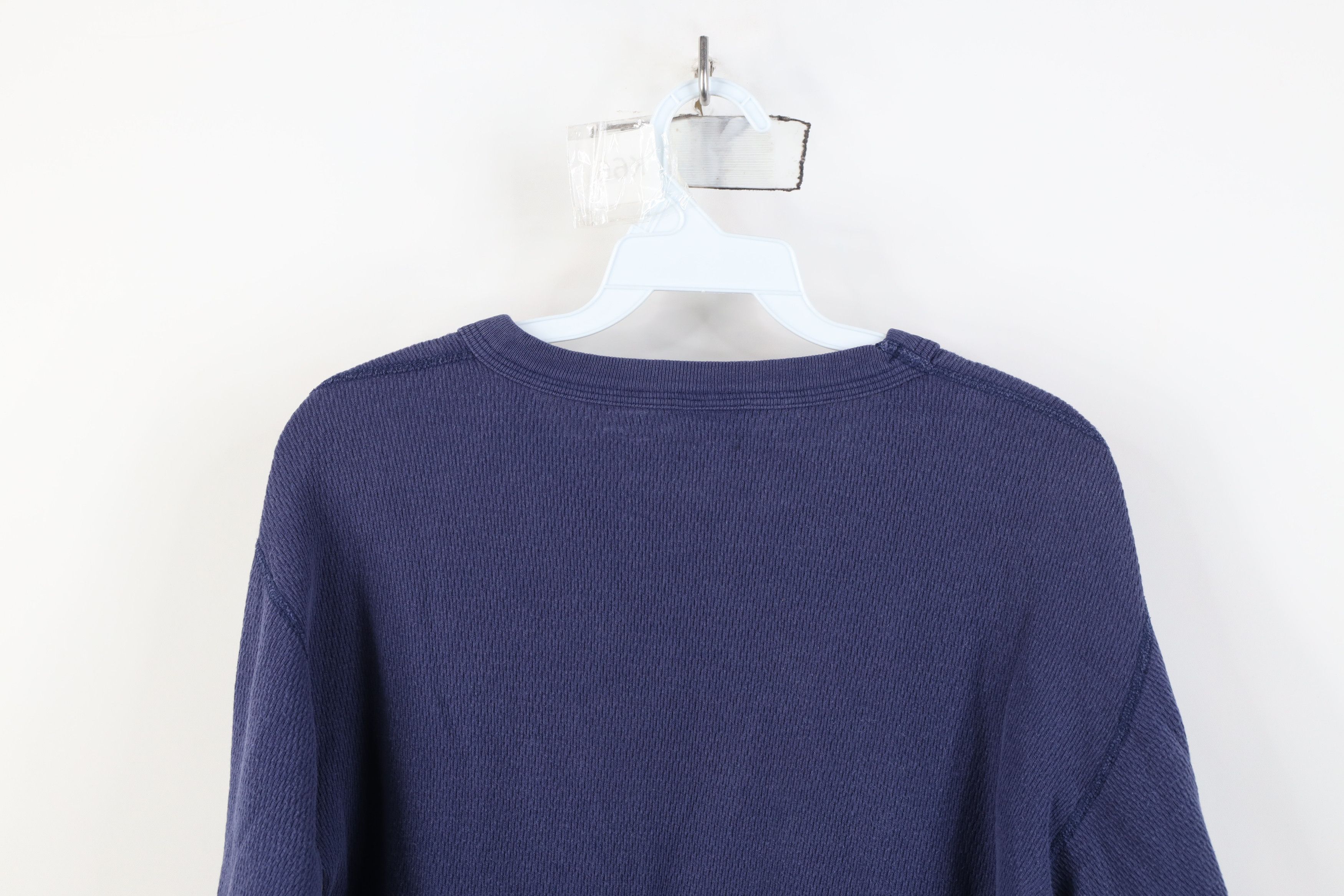 Vintage Vintage 70s Streetwear Waffle Knit Long Sleeve T-Shirt USA Size US L / EU 52-54 / 3 - 11 Thumbnail
