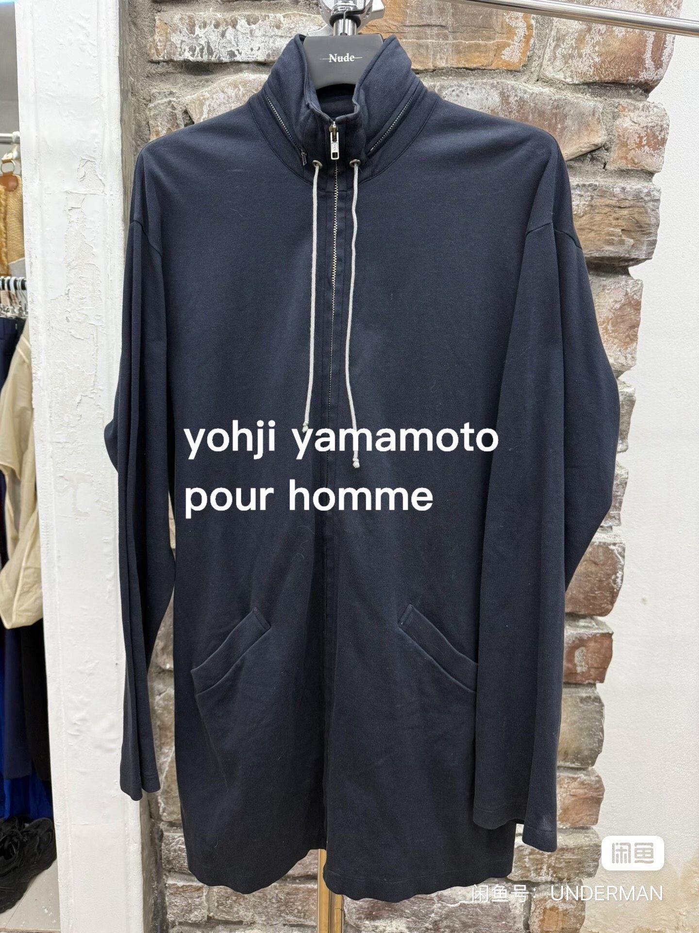 Yohji Yamamoto Long Neck Jacket by Yohji Yamamoto Size US M / EU 48-50 / 2 - 1 Thumbnail