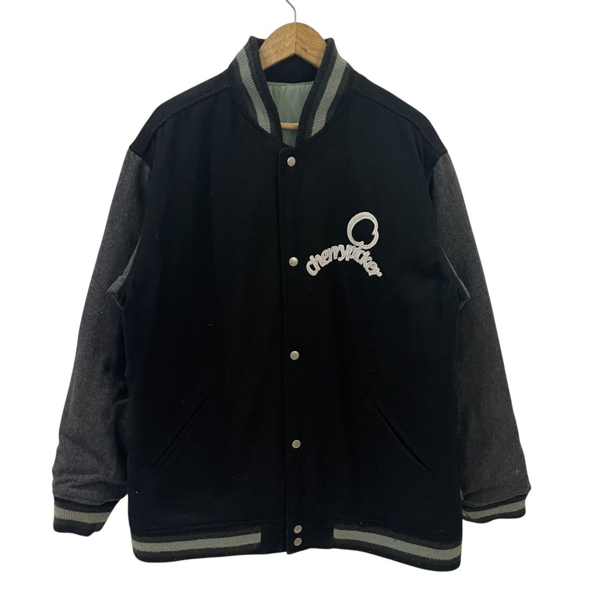 Japanese Brand Vintage Cherry Pickers Big Logo Reversable Jacket Size US XL / EU 56 / 4 - 2 Thumbnail