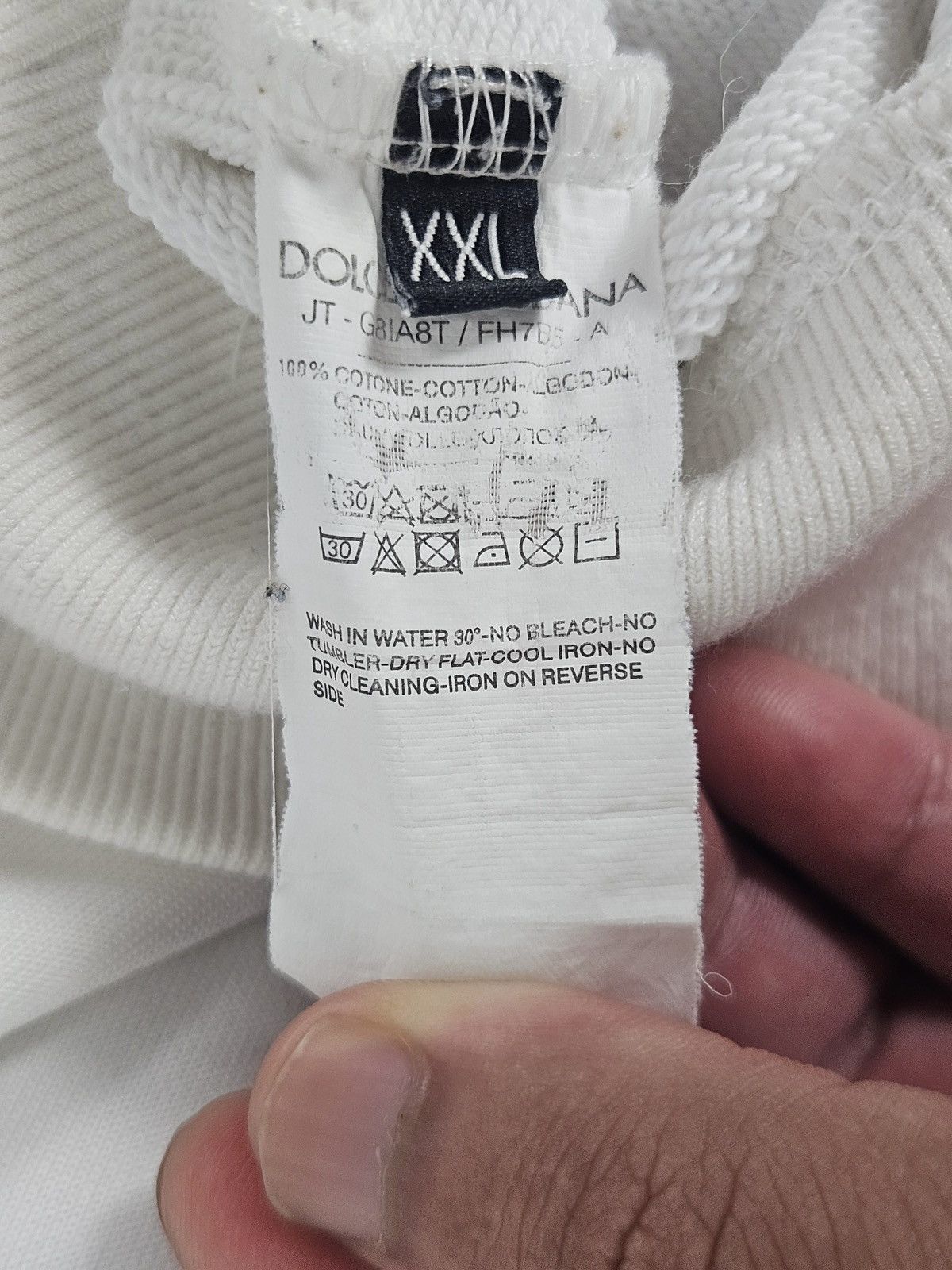 Dolce & Gabbana Dolce & Gabbana King Of My Life sweatshirt Size US XXL / EU 58 / 5 - 6 Thumbnail