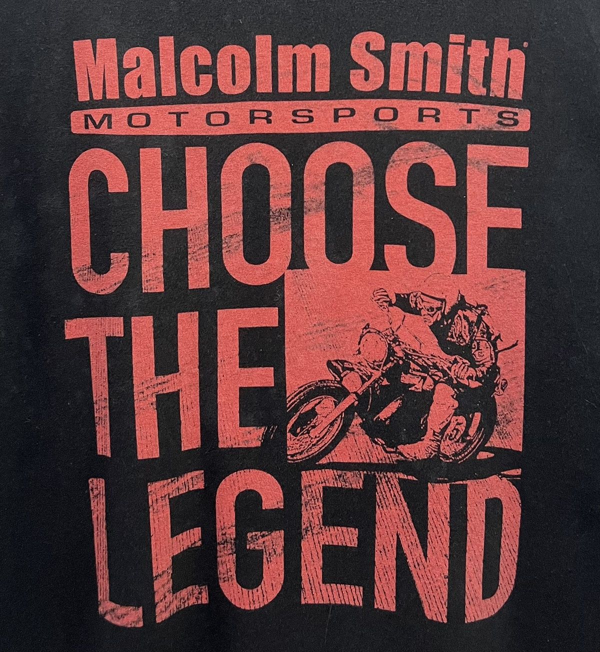 Vintage VINTAGE MALCOLM SMITH MOTORSPORTS CHOOSE THE LEGEND SHIRT Size US XL / EU 56 / 4 - 3 Thumbnail