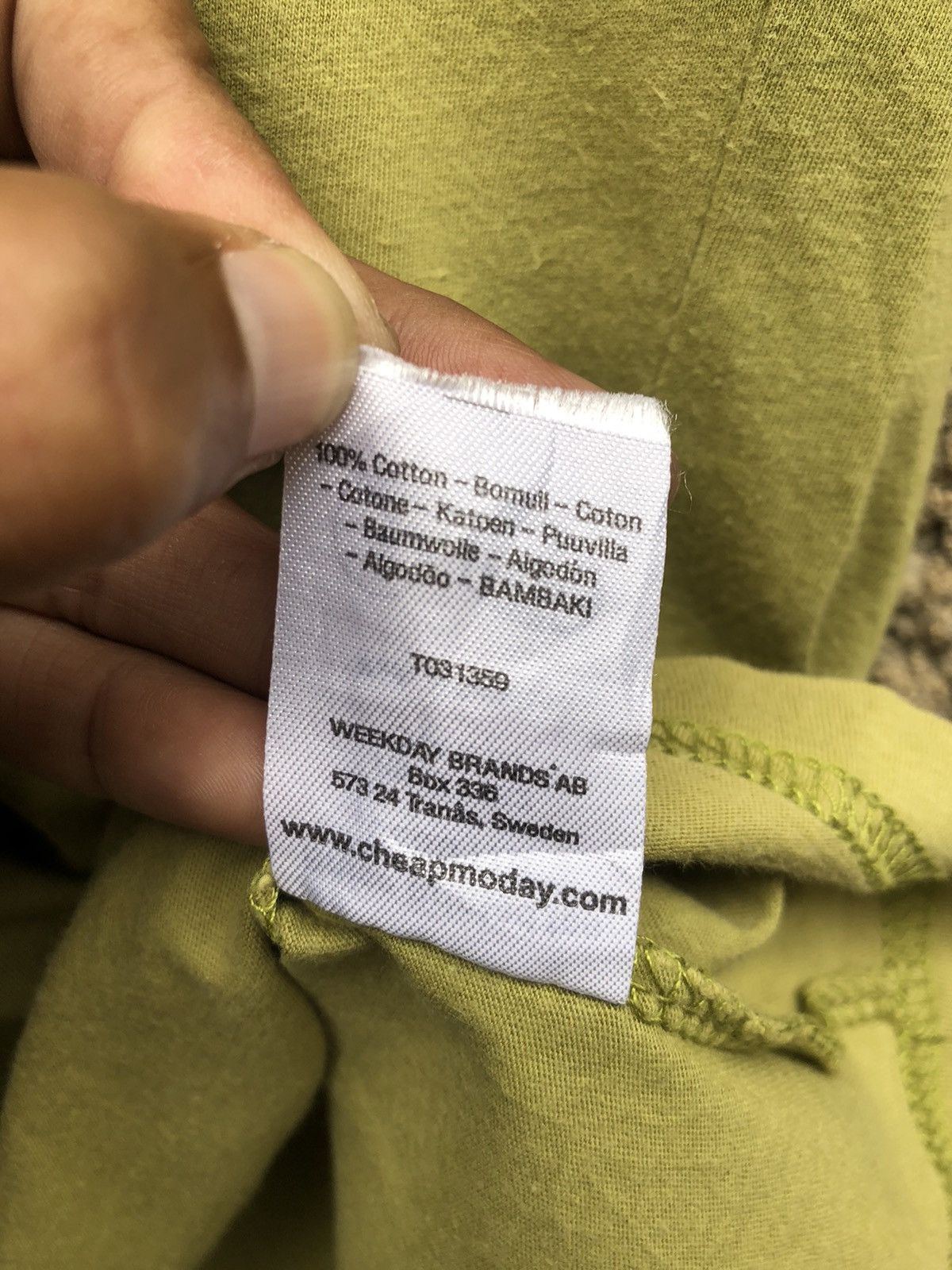 Cheap Monday Cheap Monday Tshirt Size US M / EU 48-50 / 2 - 5 Thumbnail