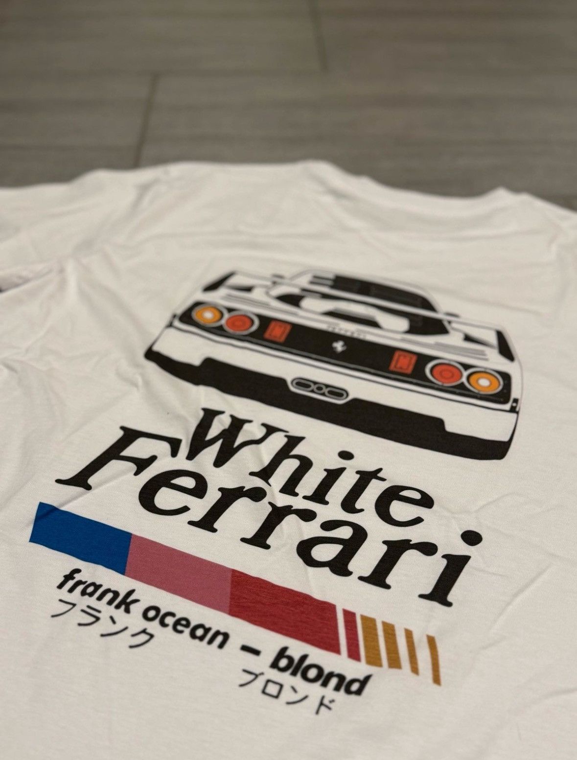 Vintage White Ferrari T-Shirt High Quality Limited Edition Size US L / EU 52-54 / 3 - 4 Thumbnail