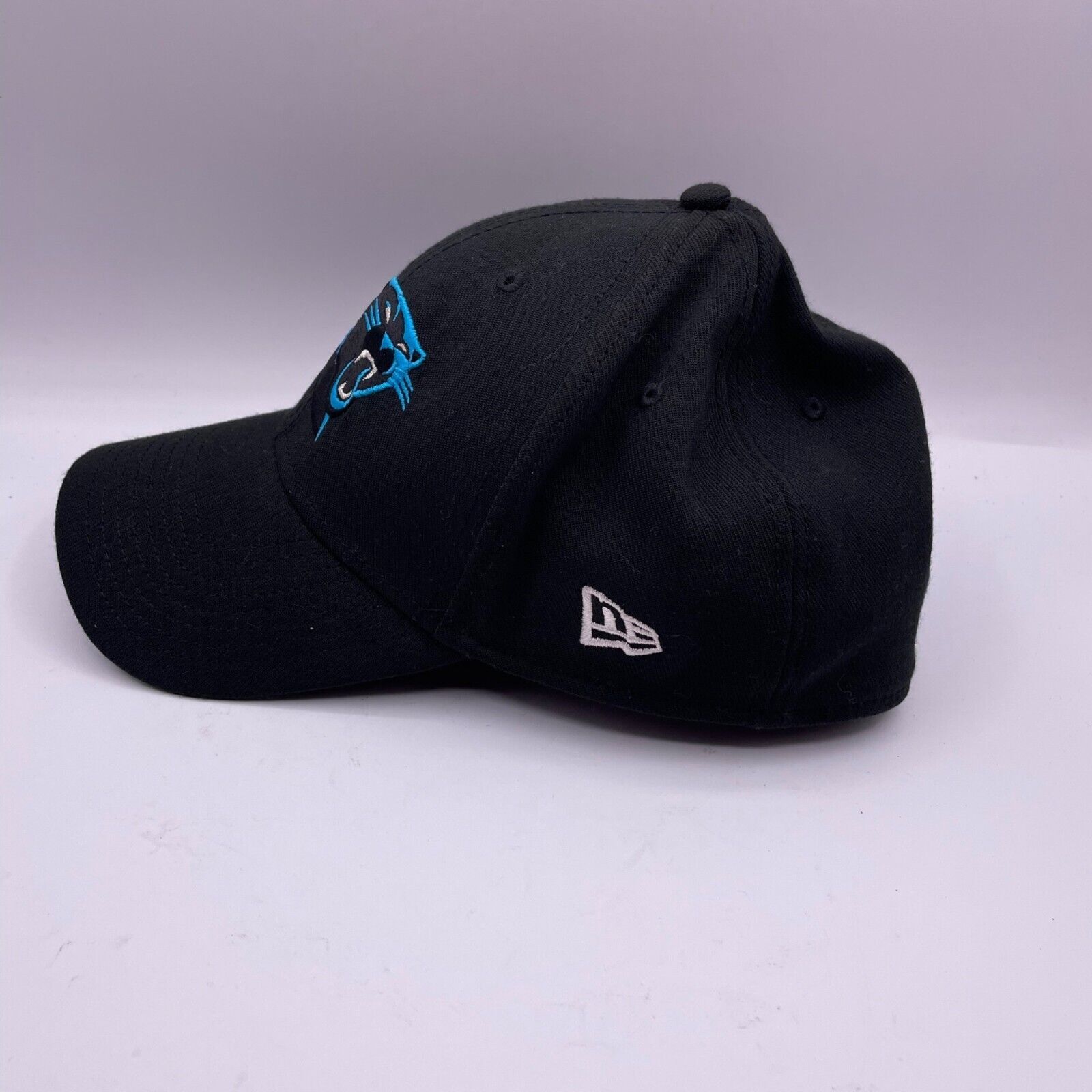 New Era New Era Carolina Panthers 39Thirty NFL Black Hat Mens M L Size ONE SIZE - 2 Thumbnail