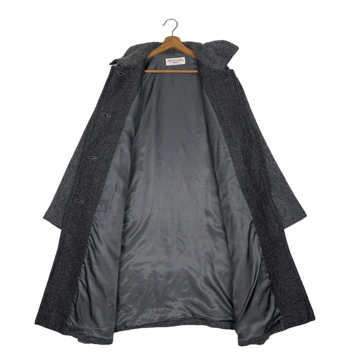 Japanese Brand CHRISTIAN AUJARD Liberte Mohair Long Coat #0083-C5 Size US L / EU 52-54 / 3 - 13 Thumbnail