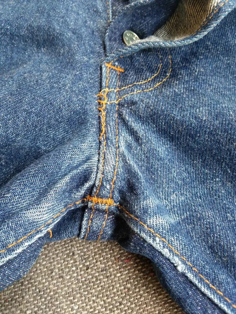 Levi's × Vintage 80s Vintage Levis 501 Made In USA 31x28 Size US 31 - 6 Thumbnail