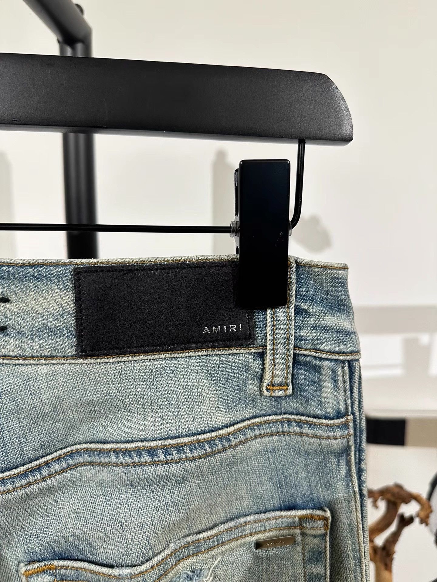 Amiri Amiri Blue Washed Vintage Denim Pants K35 Size US 29 - 4 Thumbnail