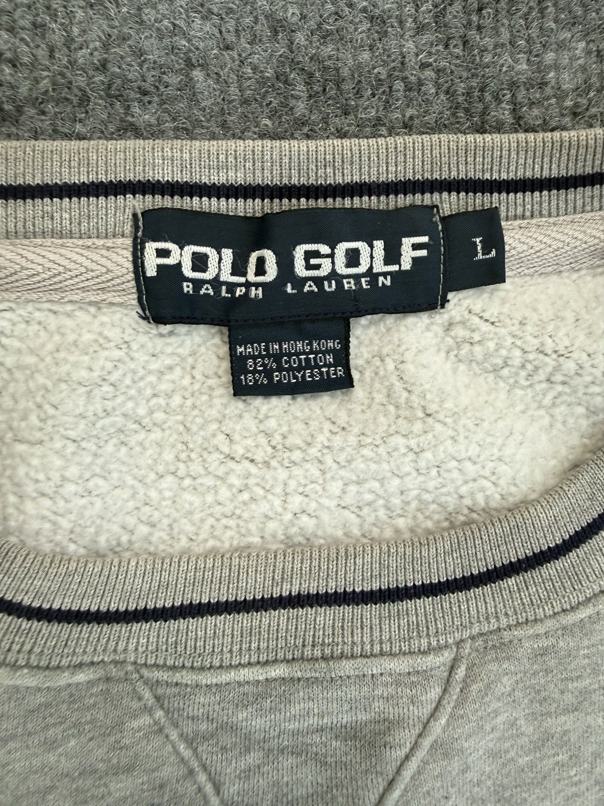 Polo Ralph Lauren Vintage Polo Golf Ralph Lauren “P” Crewneck L Size US L / EU 52-54 / 3 - 4 Thumbnail