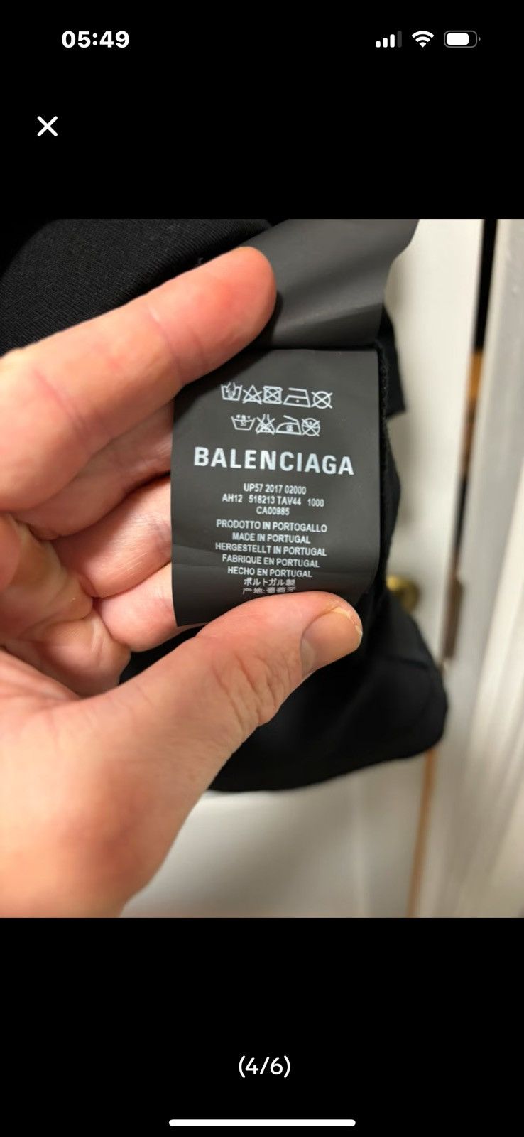 Balenciaga Balenciaga campaign tee Size US S / EU 44-46 / 1 - 4 Thumbnail