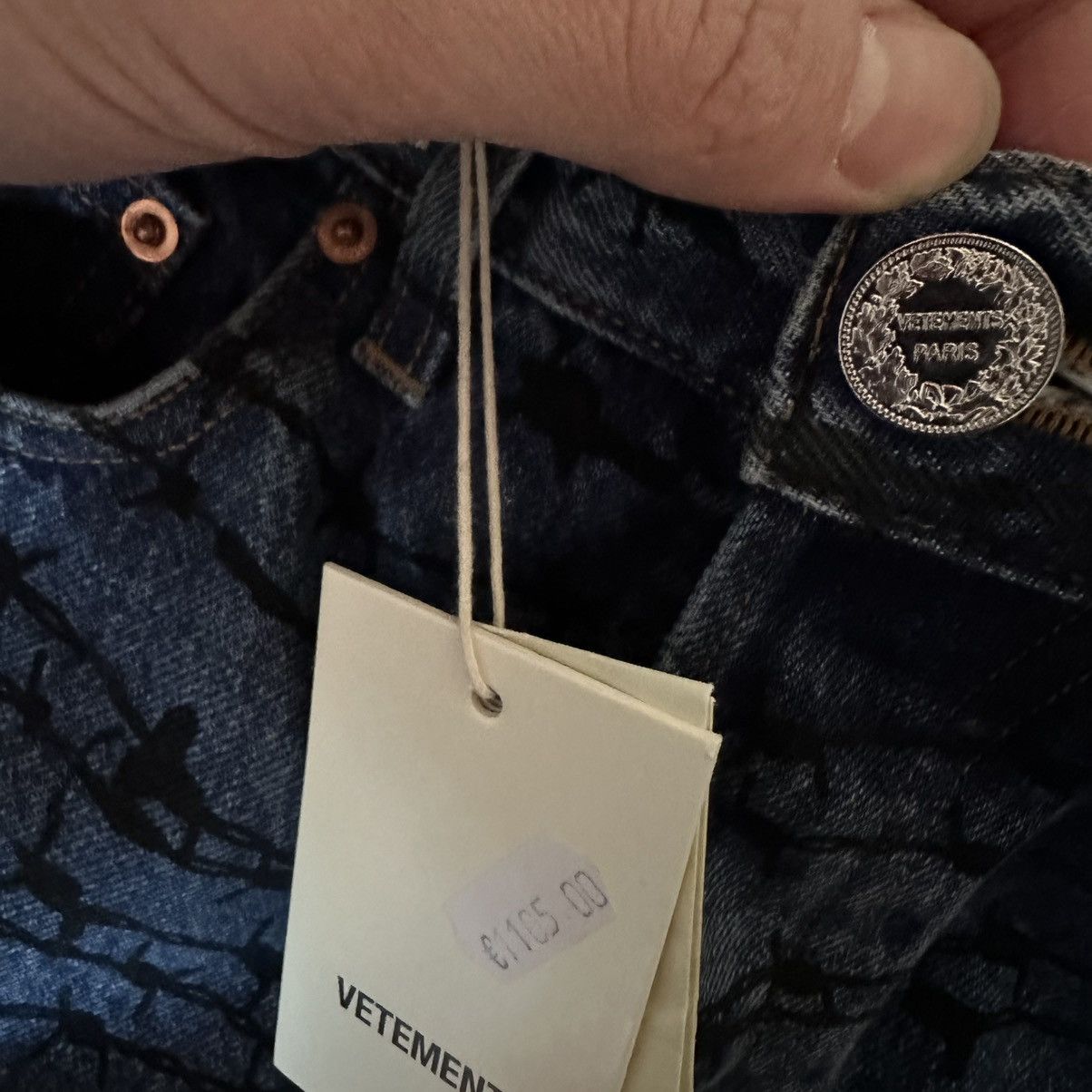 Vetements Vetements Barbed Wire Jeans F/W 21 Size 26" / US 2 / IT 38 - 10 Thumbnail