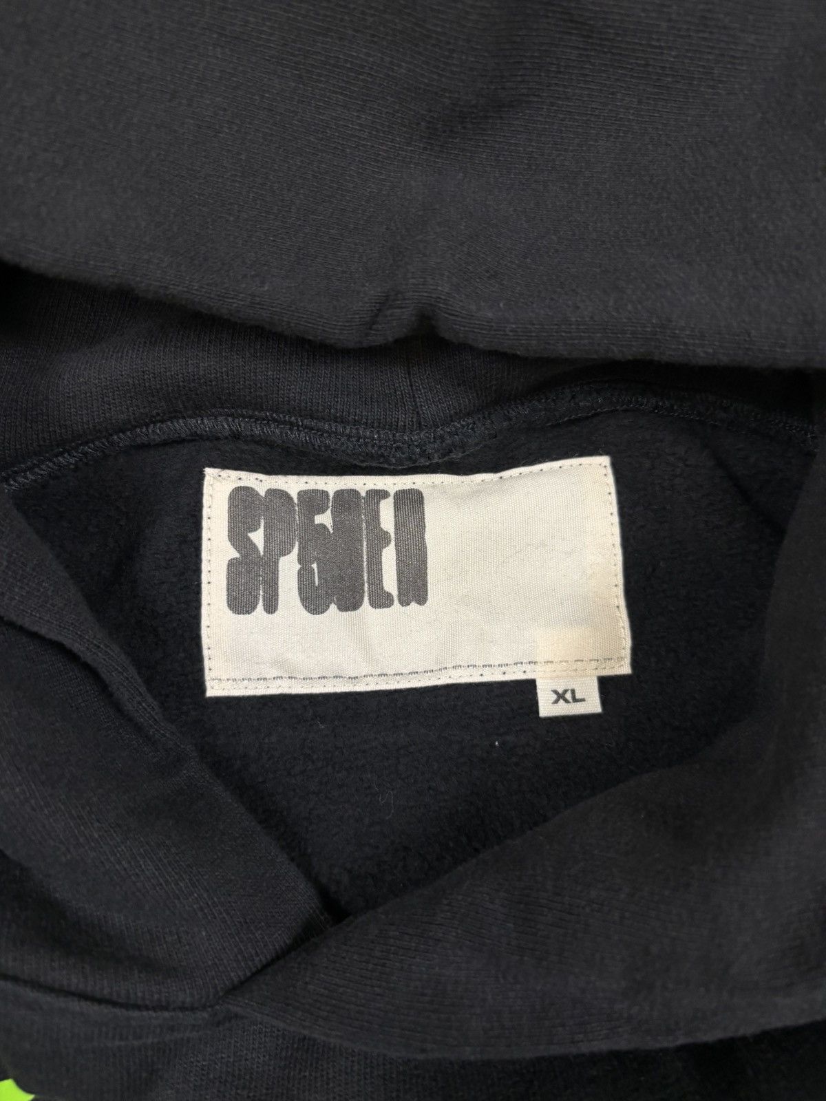 Sp5der Sp5der Wait Hoodie, Black Size US XL / EU 56 / 4 - 4 Thumbnail