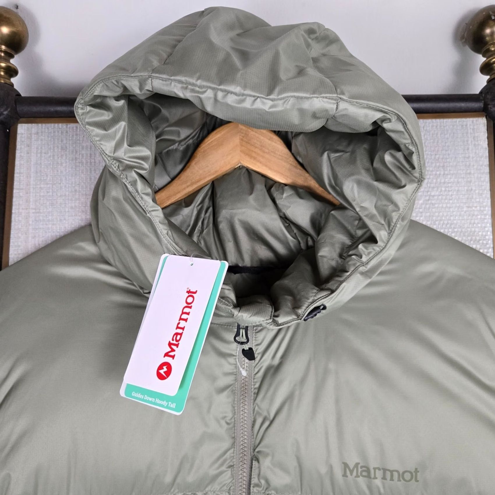 Marmot Marmot 700 Down Hooded Jacket Mens 3XL Green Full Zip Down Coat Full Zip 700 Marmot Down Jacket Mens 3XL Green Size US XXL / EU 58 / 5 - 4 Thumbnail