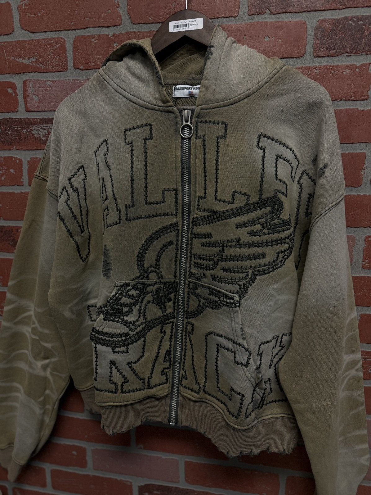 Vale Vale Hoodie Zip Up Size XL Tan Brand New Size US XL / EU 56 / 4 - 4 Thumbnail