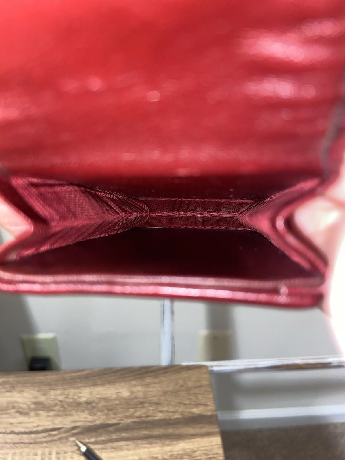 Givenchy Givenchy vintage red leather suede cigarette case small bag Size ONE SIZE - 9 Thumbnail