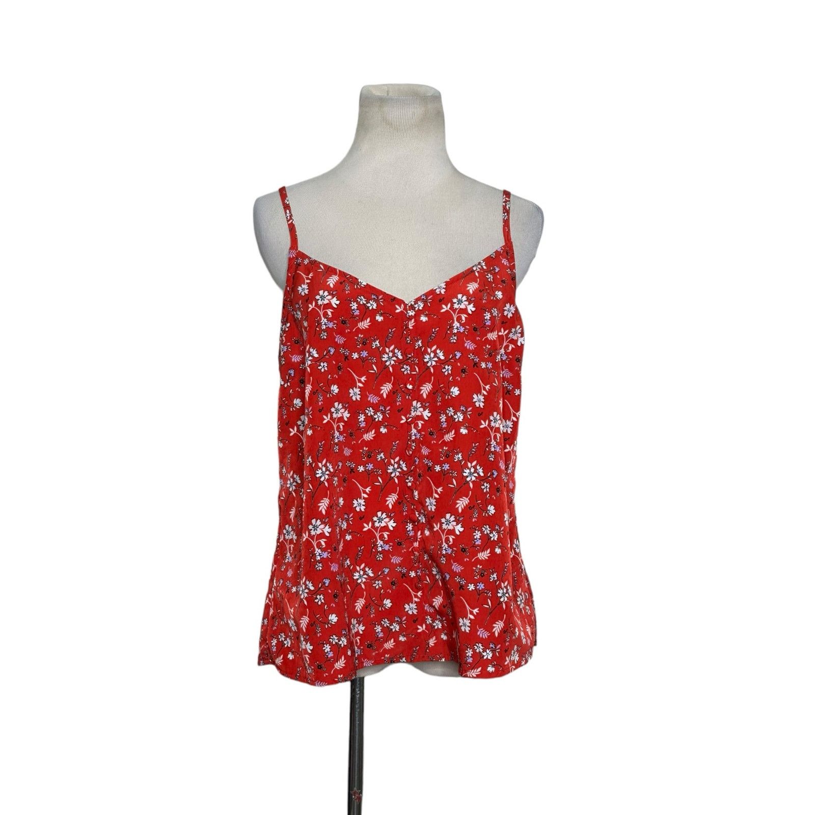 Sanctuary Sanctuary red floral cami blouse size M Size M / US 6-8 / IT 42-44 - 1 Thumbnail