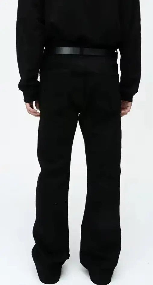 Jean Matsumaru x Rieko Simple Black Slim Fit Size US 33 - 8 Thumbnail