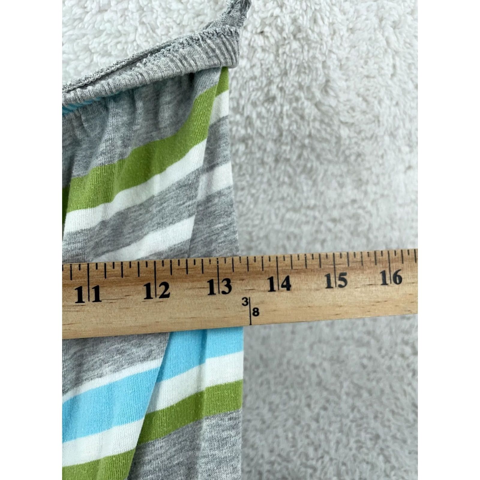 Banana Republic Banana Republic Maxi Dress Womens XS Gray Striped Boho Tie Waist Spaghetti Strap Size XS / US 0-2 / IT 36-38 - 5 Thumbnail