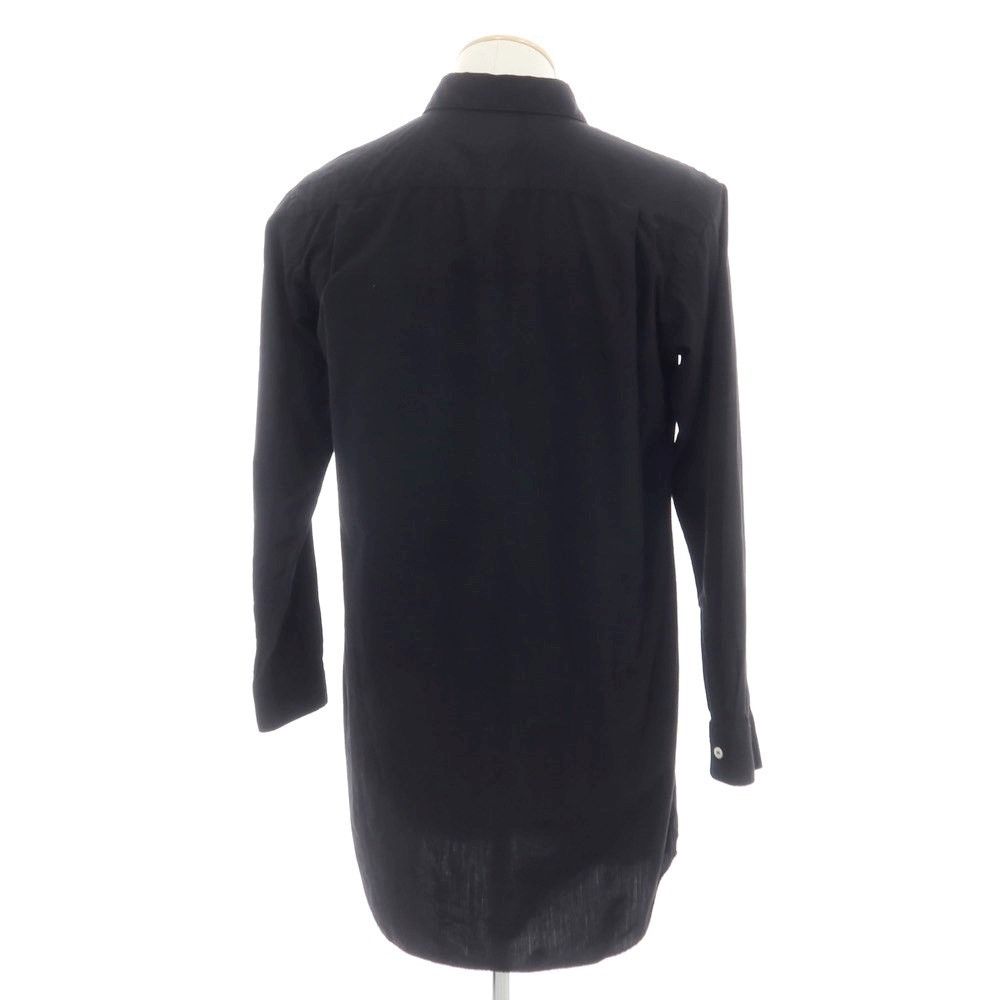 Comme des Garcons Homme Plus Shirt Polyester Plain Long Sleeve Black Size US XS / EU 42 / 0 - 2 Thumbnail