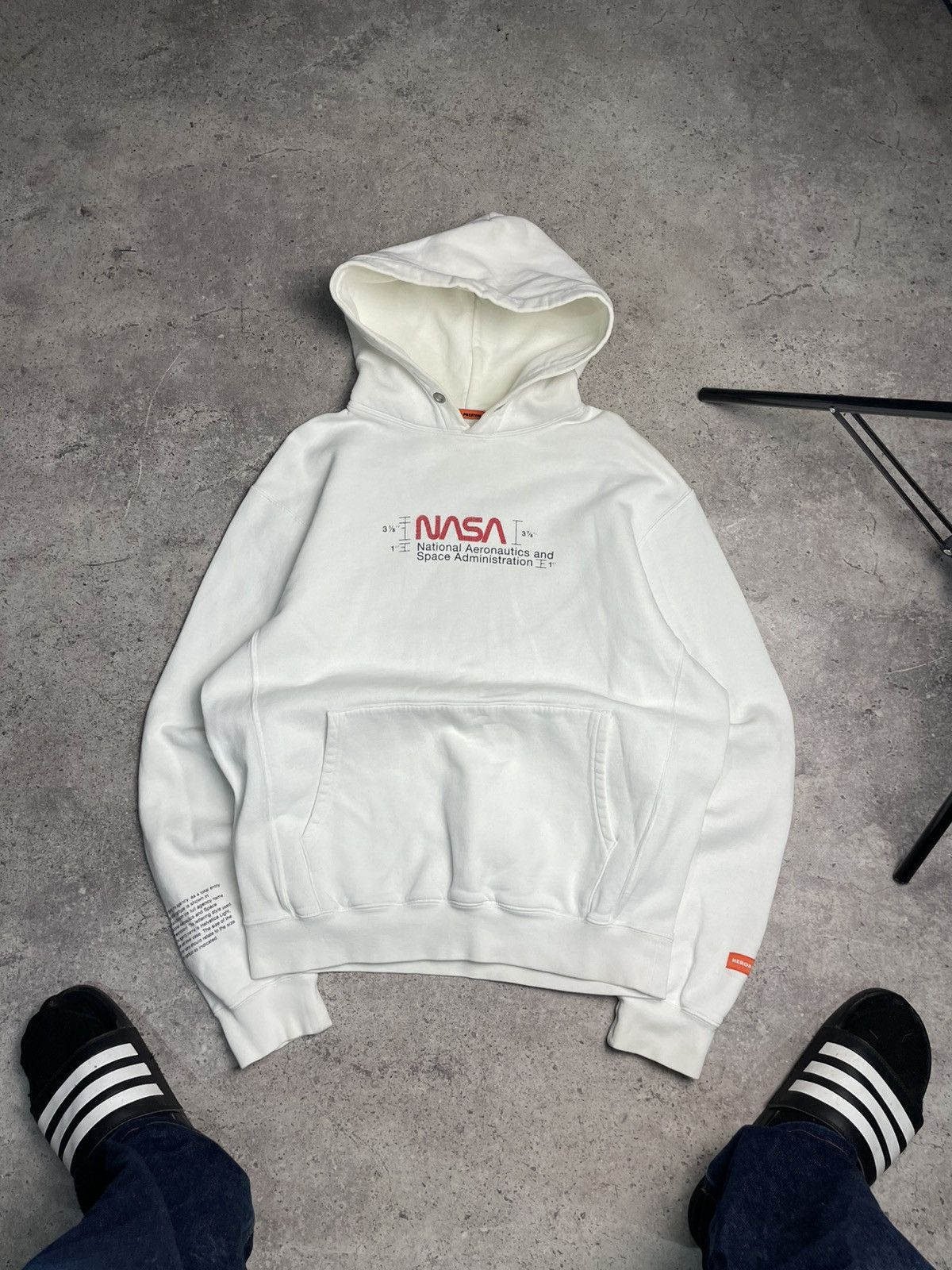 Heron Preston Crazy Rare Heron Preston NASA Space hypebeast hoodie Size US S / EU 44-46 / 1 - 1 Thumbnail