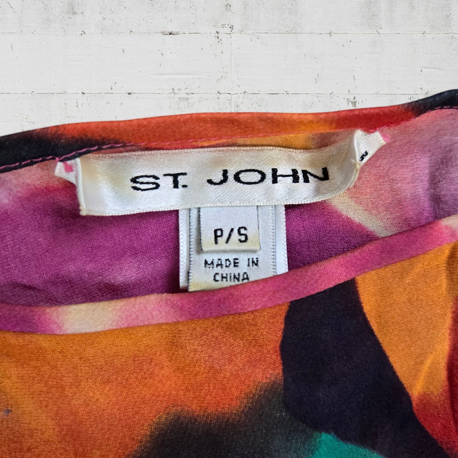 St. John St John Floral Silk Blend Swim Suit Cover Up Size Small Size S / US 4 / IT 40 - 3 Thumbnail