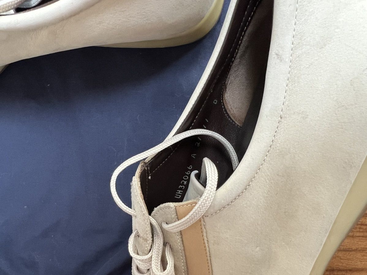 Salvatore Ferragamo Beige suede men’s Salvatore Ferragamo shoes / loafers Size US 10 / EU 43 - 5 Thumbnail