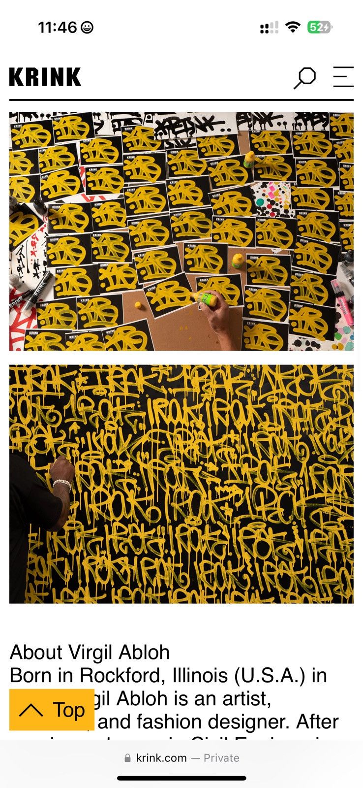 IRAK × Virgil Abloh KRINK X ABLOH X IRAK Size ONE SIZE - 11 Thumbnail