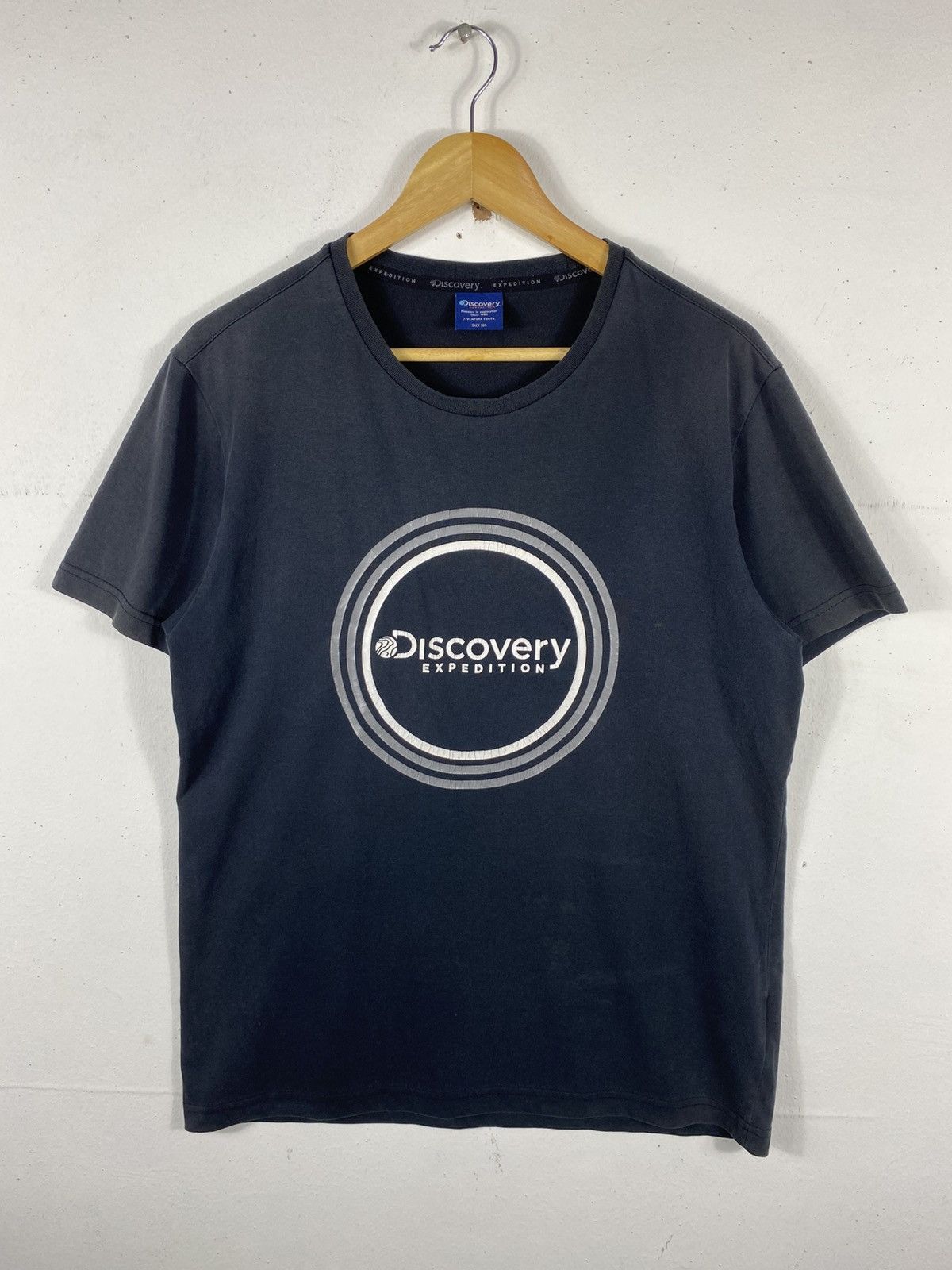 Vintage Vintage Discovery Expedition Big Print T-Shirt Size US M / EU 48-50 / 2 - 1 Thumbnail