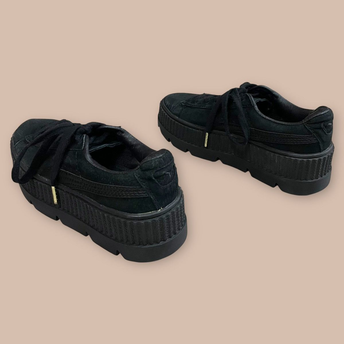 Fenty × Puma PUMA Rihanna x Fenty Cleated Creeper 'Black' Size US 6 / EU 39 - 3 Thumbnail