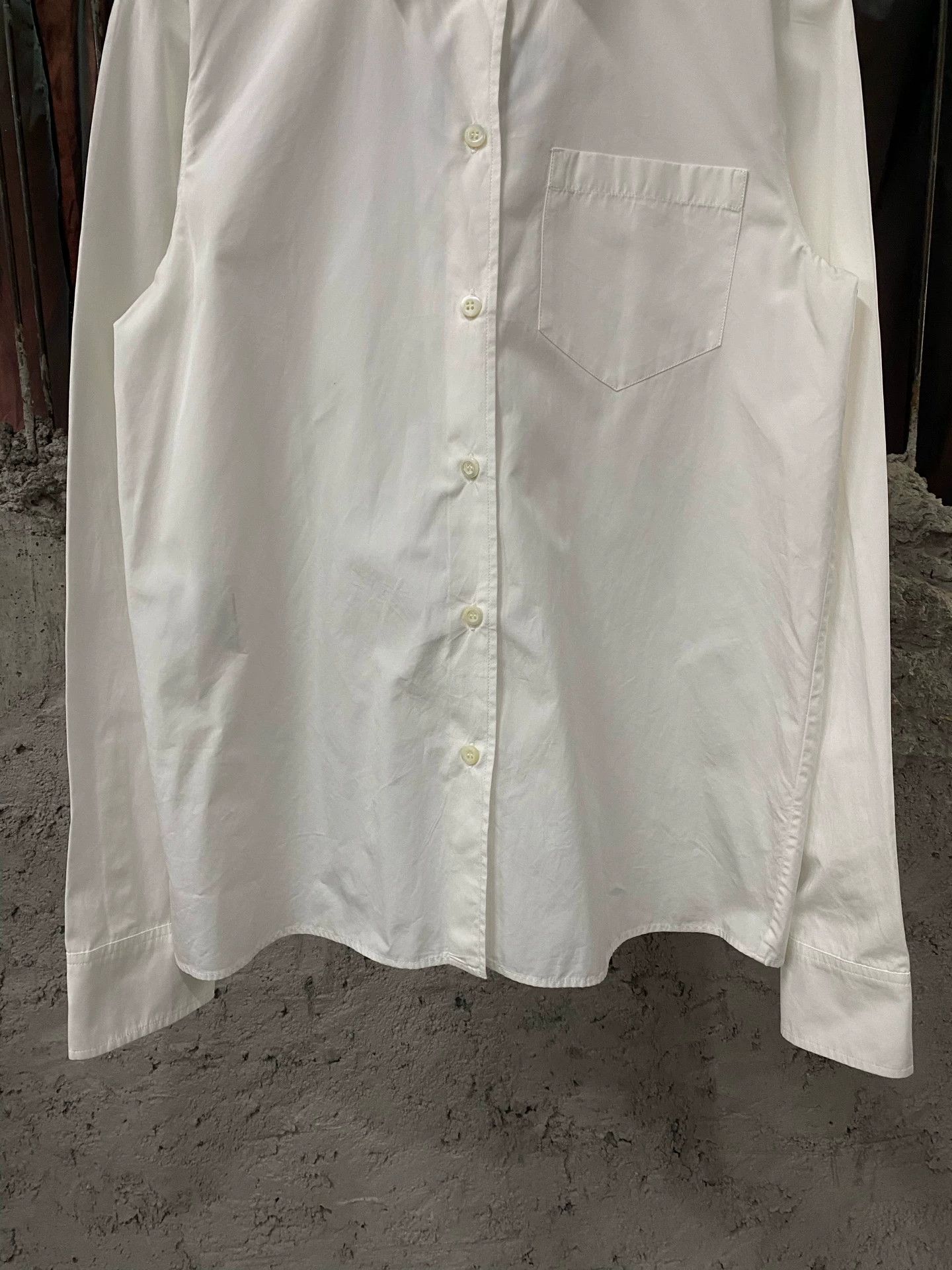 Prada Prada Triangle Logo Shirt 38 New Size S / US 4 / IT 40 - 4 Thumbnail