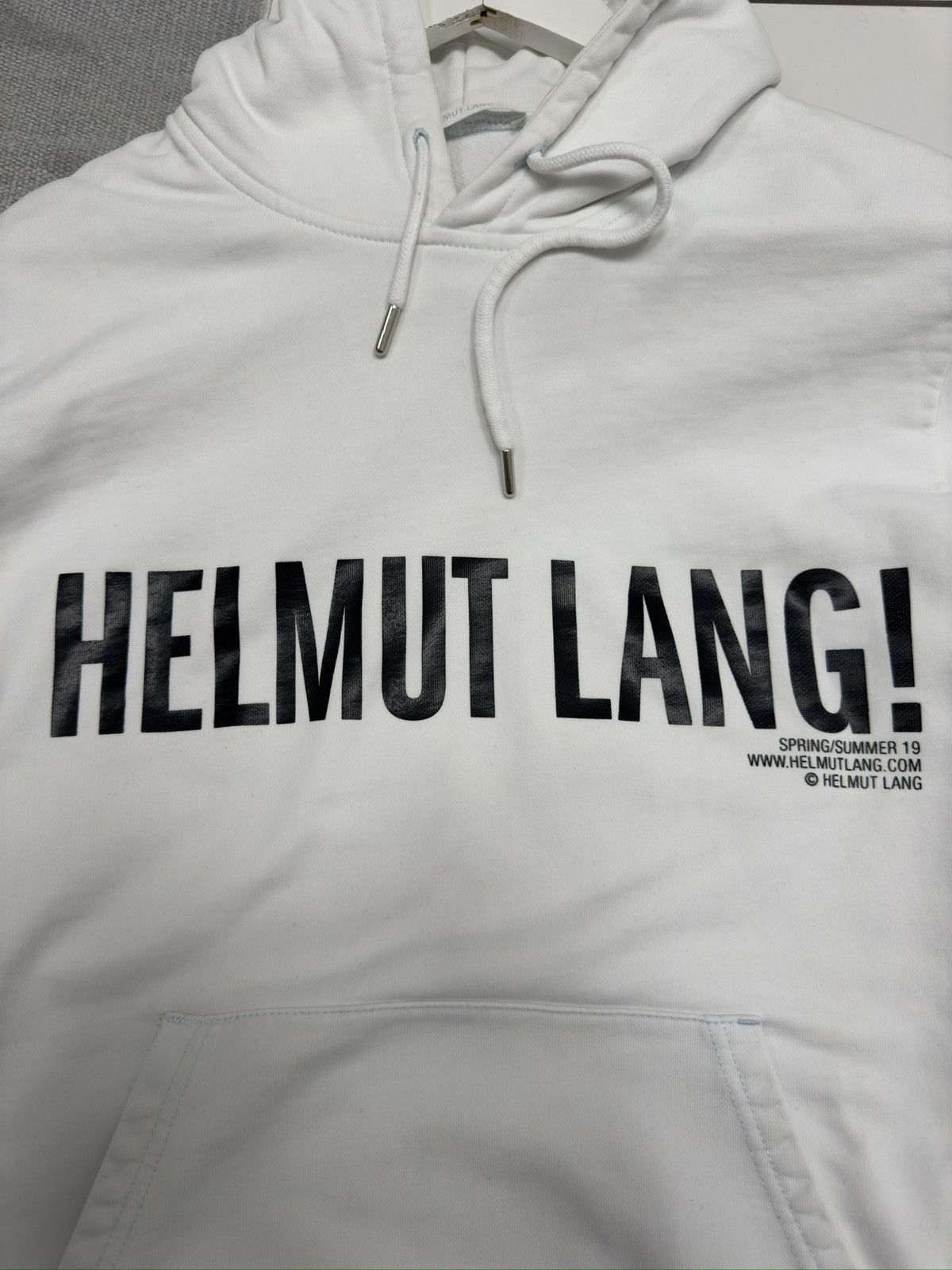 Helmut Lang Helmut Lang Exclamation Mark Hoodie Size US M / EU 48-50 / 2 - 2 Thumbnail