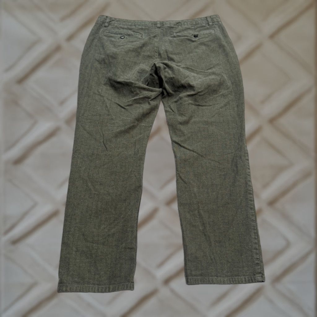 Bonobos Bonobos Slim Straight Leg Chino Pants Mens 36x30 Green Casual Workwear Front Flat Front Pocket Mens Reachable Short Title Adaptation Size US 36 / EU 52 - 1 Thumbnail
