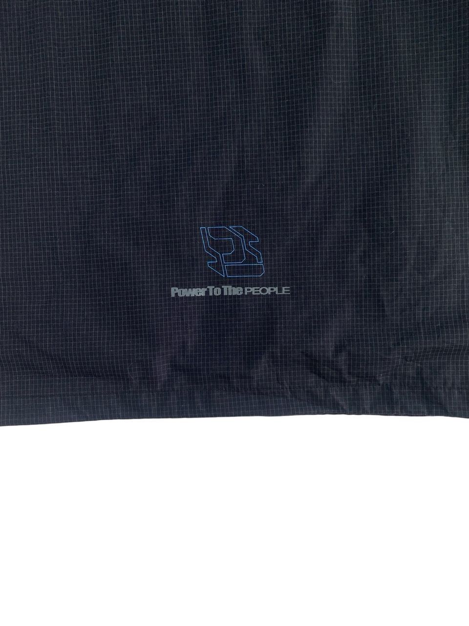 Japanese Brand Vtg 90s Power To The People ripstop zip up jacket Size US L / EU 52-54 / 3 - 3 Thumbnail