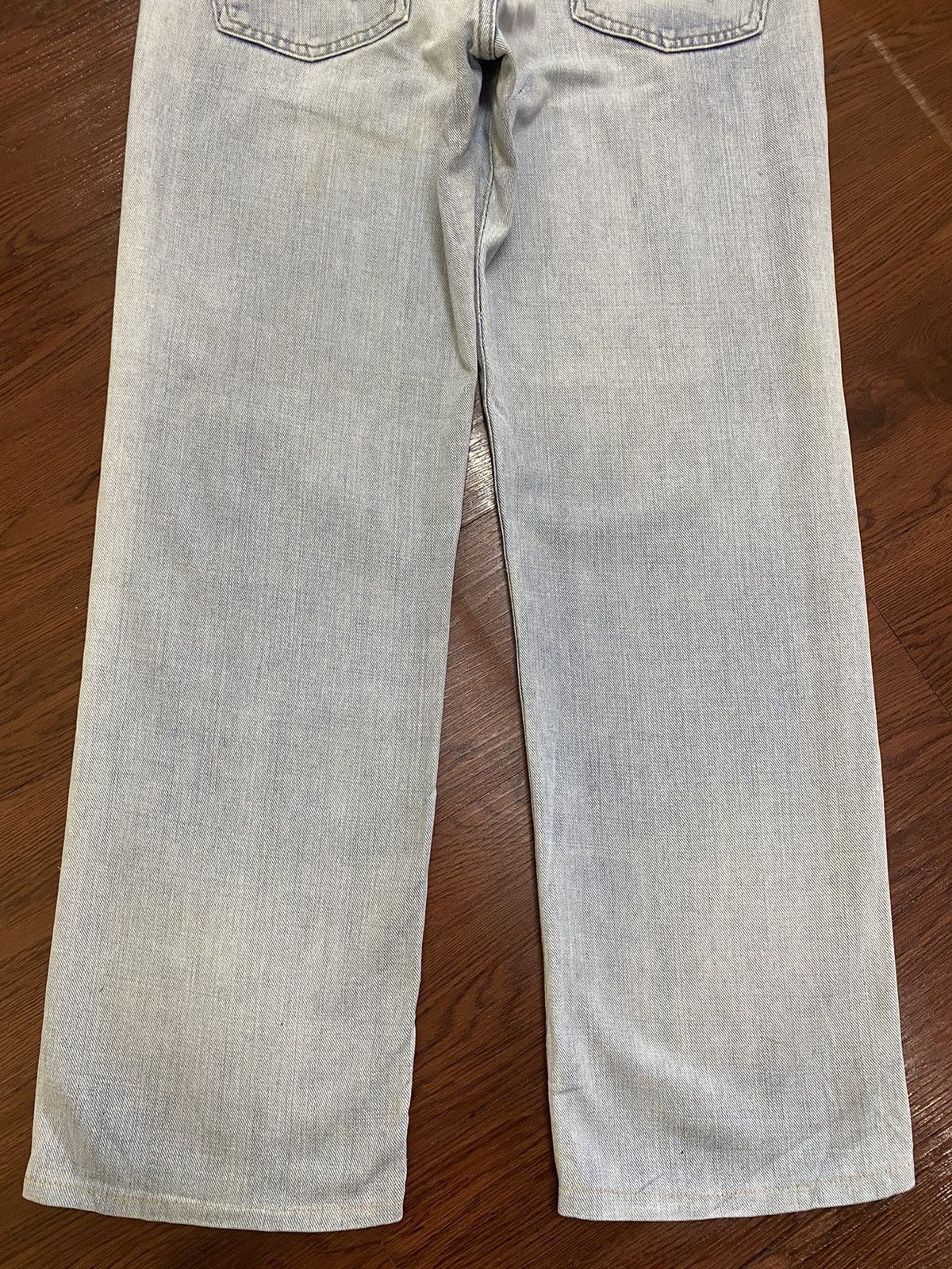 Other Vintage Edwin403 Faded Wash Distressed Loose Jeans Size US 32 / EU 48 - 6 Thumbnail
