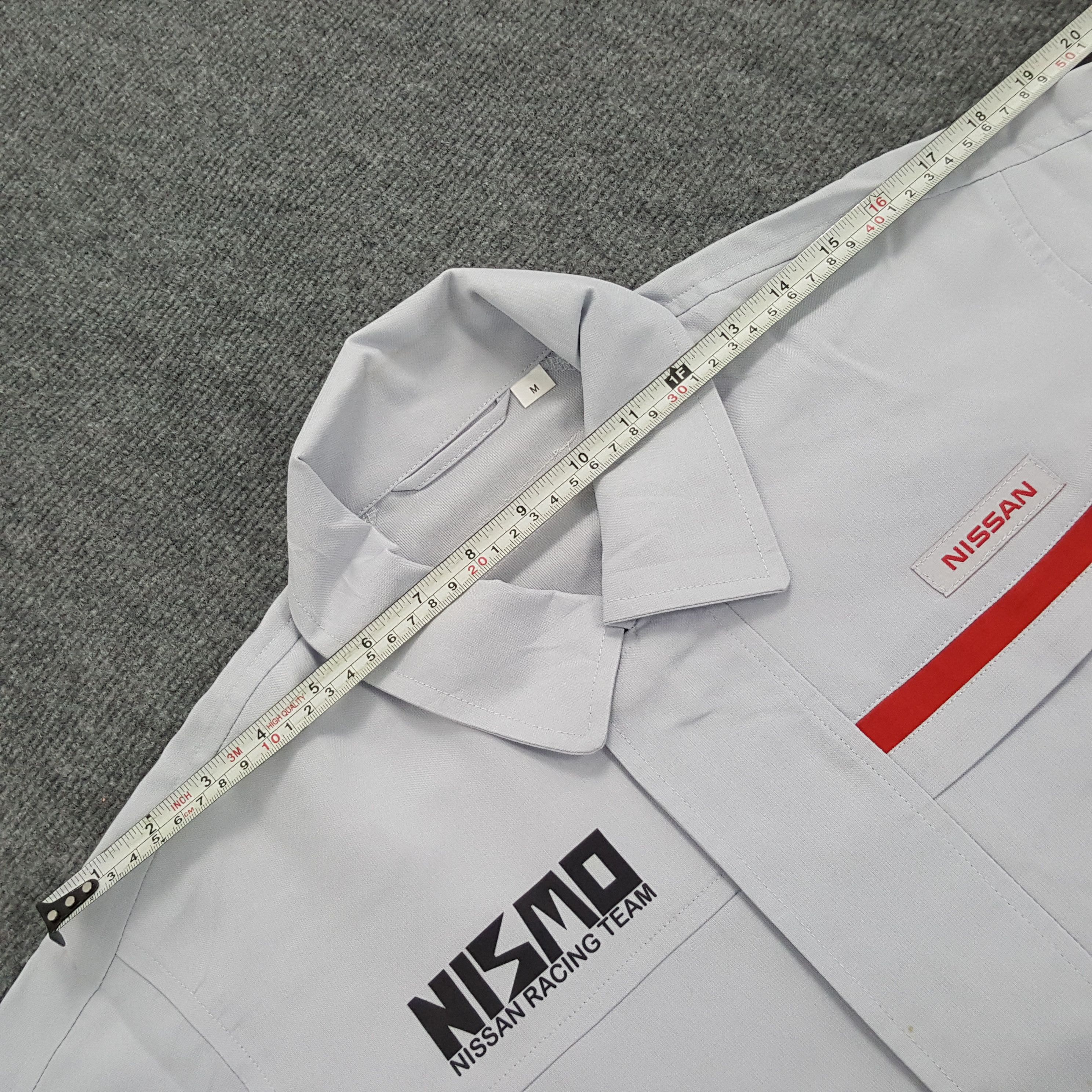 Japanese Brand × Vintage Nismo Nissan Racing Team Custom Coverall Jacket Size US M / EU 48-50 / 2 - 8 Thumbnail