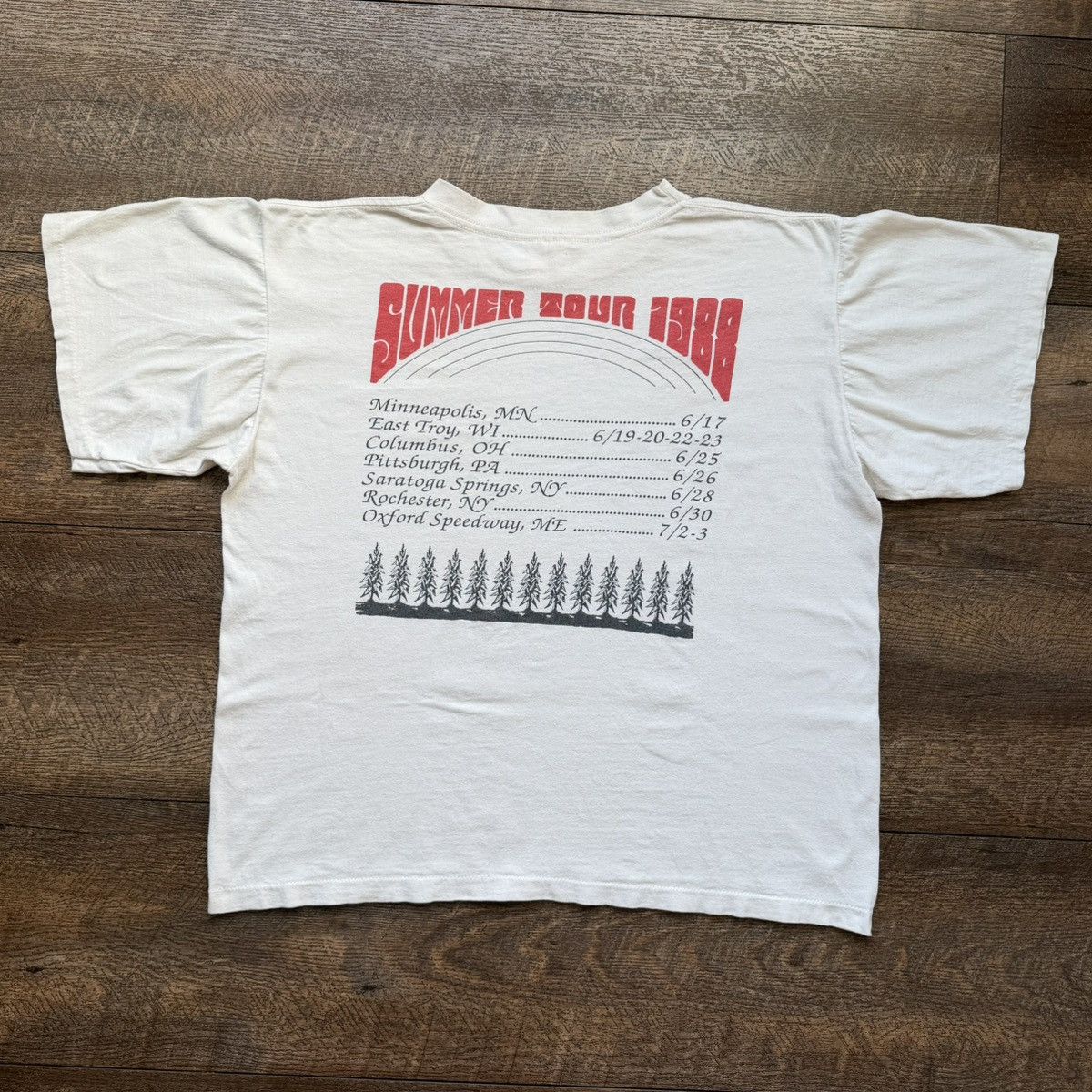 Vintage VTG Mens L Grateful Dead Summer Tour 1988 Stoner Rare Tee Size US L / EU 52-54 / 3 - 11 Thumbnail