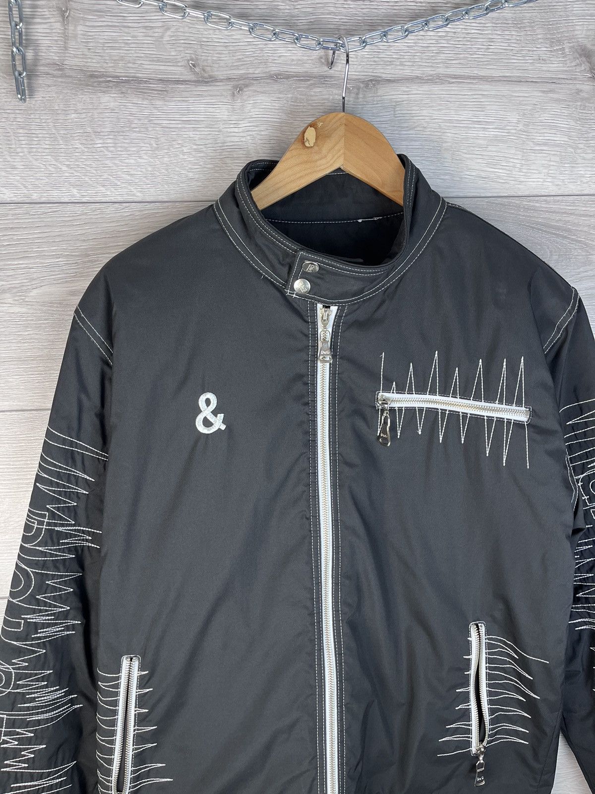 Dolce & Gabbana Vintage Men's Bomber Jacket D&G size s made in Italy 🇮🇹 Size US S / EU 44-46 / 1 - 4 Thumbnail
