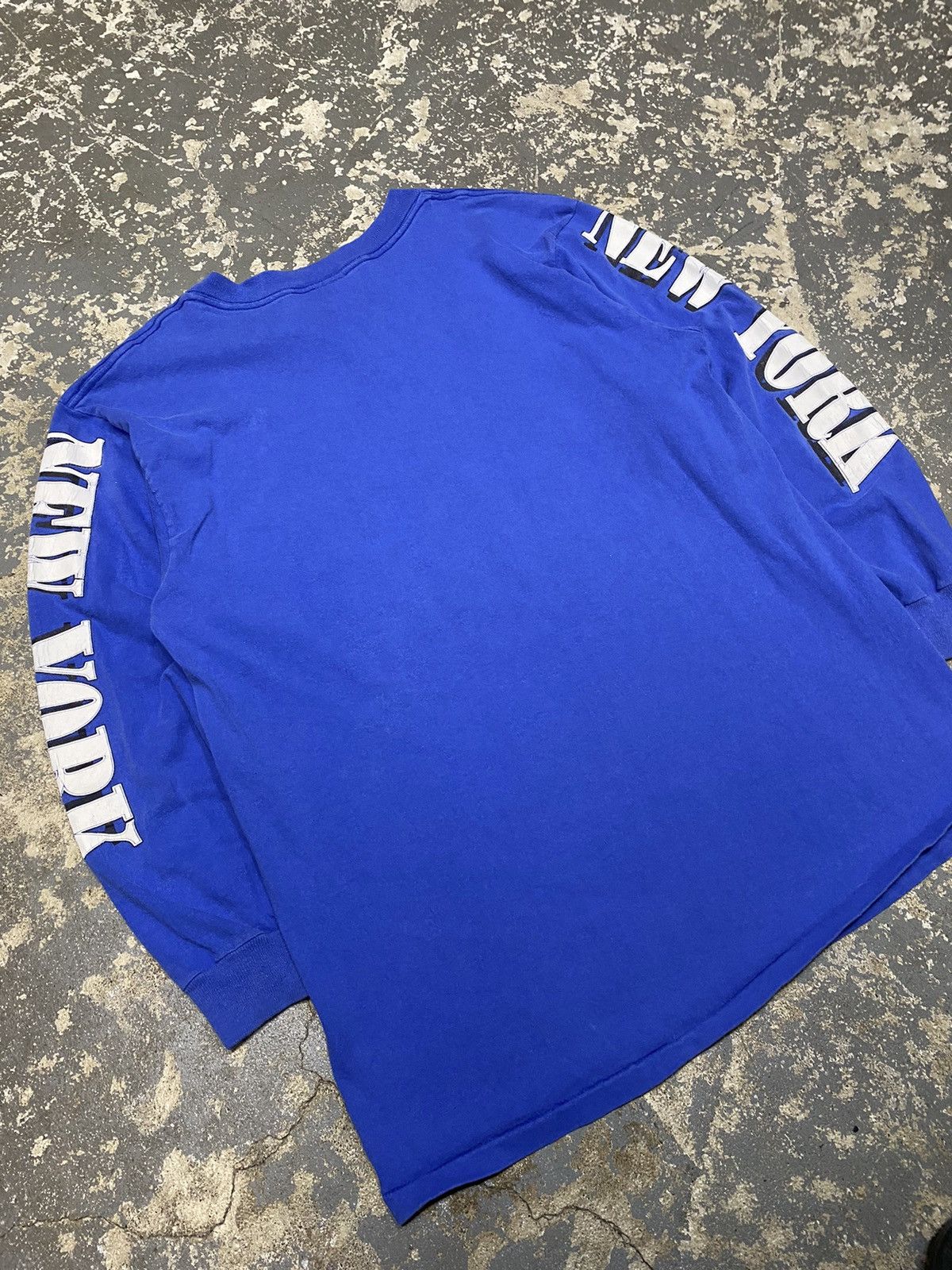 Giant × Vintage Vintage New York Giants True Fan NFL Long Sleeve Tshirt 1995 Size US L / EU 52-54 / 3 - 12 Thumbnail
