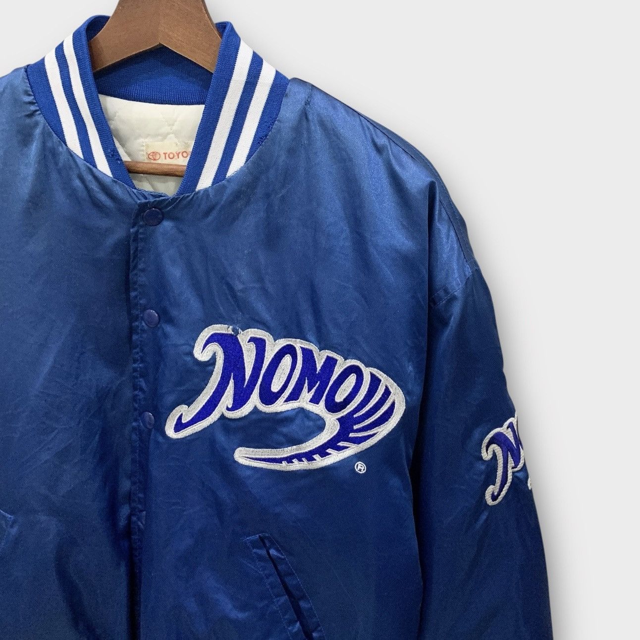 MLB VINTAGE 90s TOYOTA MLB DODGERS VARSITY JACKET BASEBALL Size US L / EU 52-54 / 3 - 8 Thumbnail