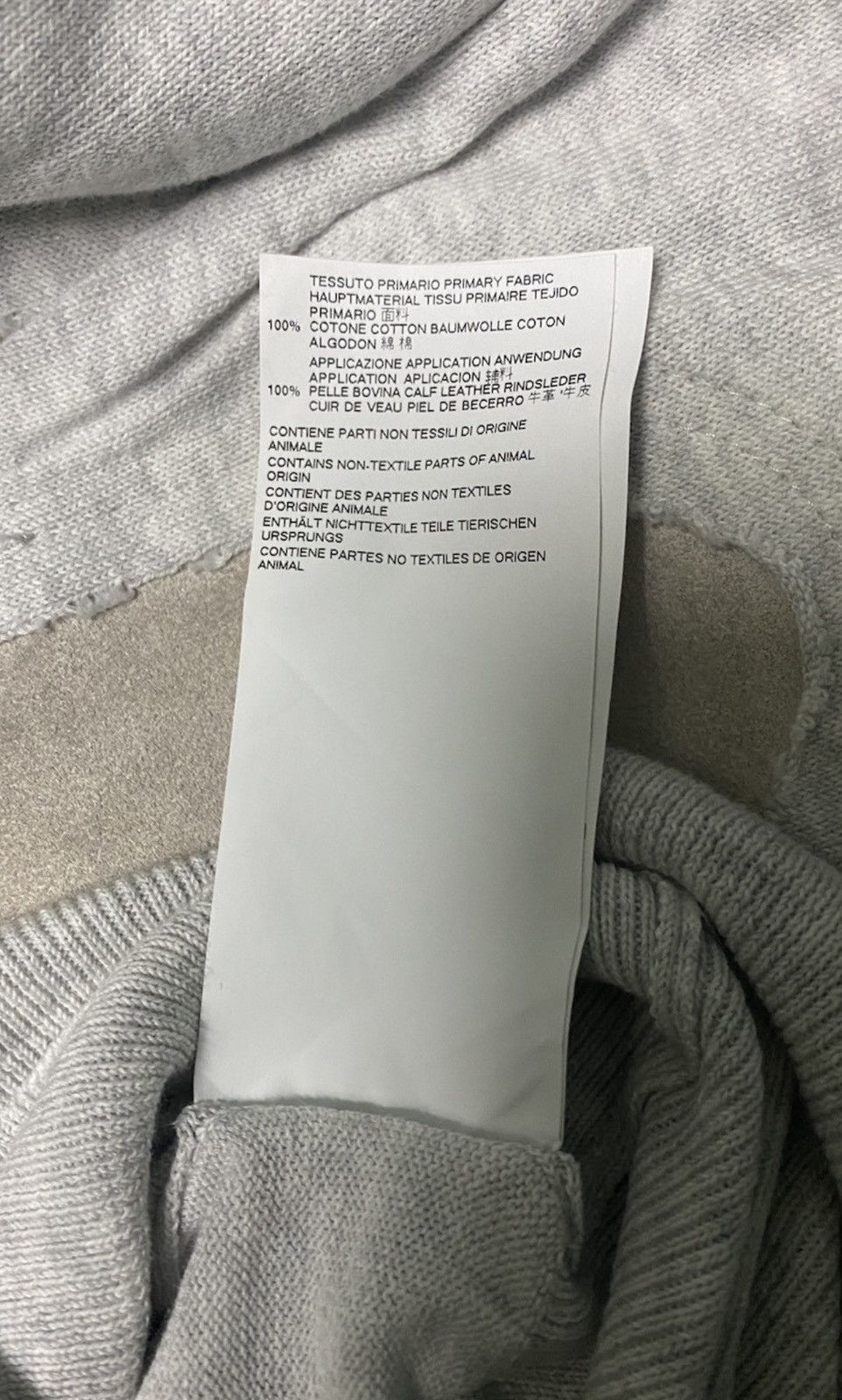 Maison Margiela SS2018 Margiela Leather Elbow Patch Sweater Size L / US 10 / IT 46 - 5 Thumbnail