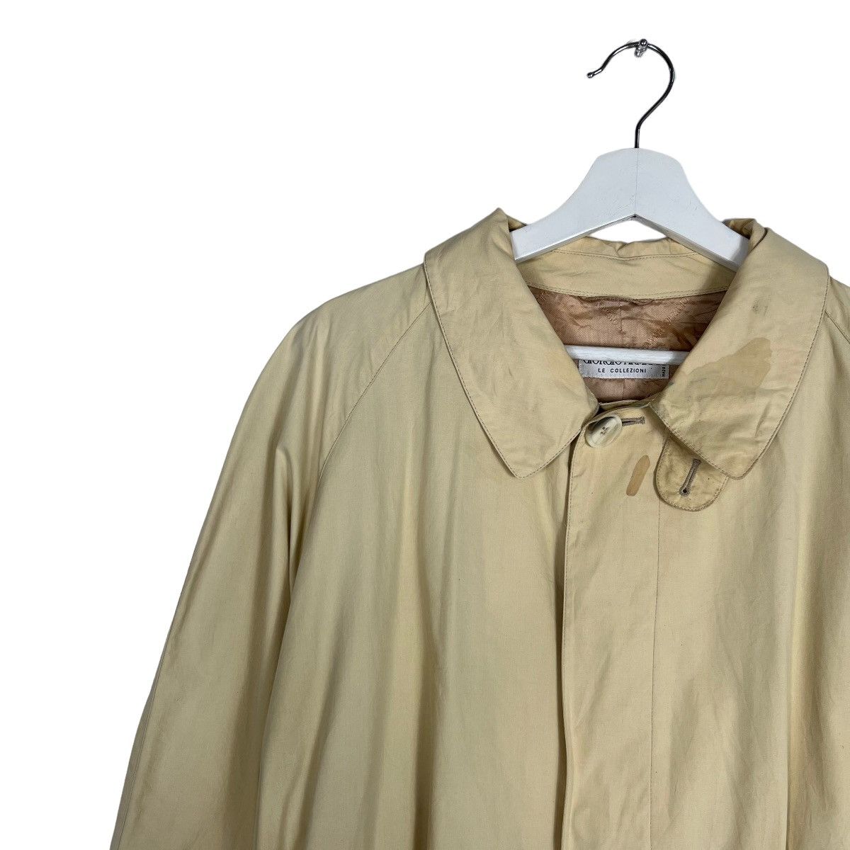 Giorgio Armani 🔥 GIORGIO ARMANI TRENCH COAT MADE IN ITALY Size US S / EU 44-46 / 1 - 7 Thumbnail